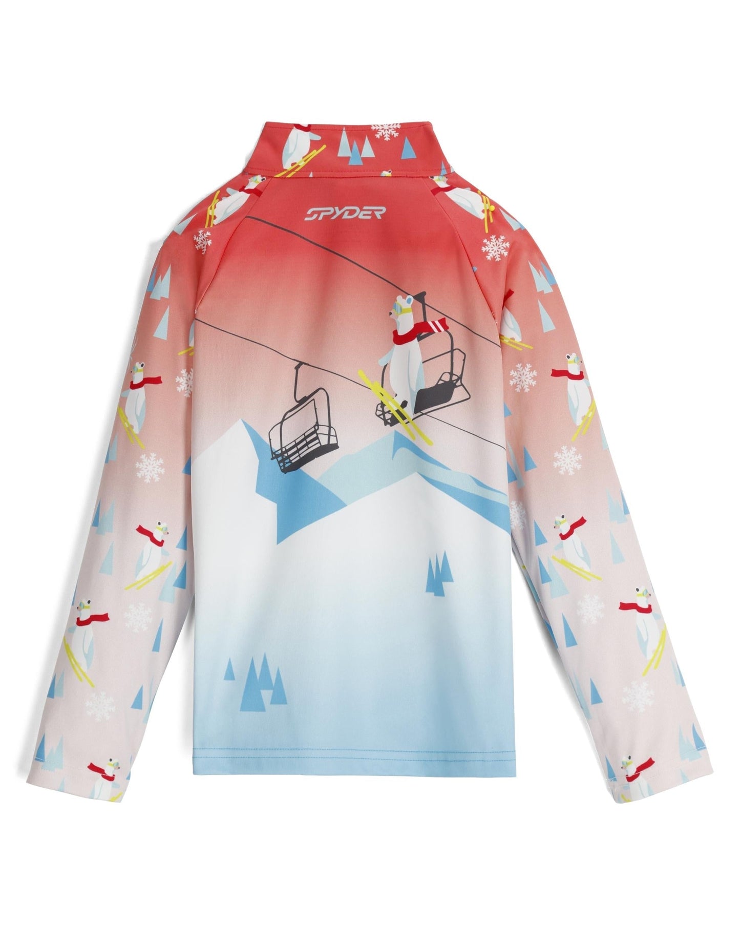 Mädchen Reflect Half Zip - Coral Haze
