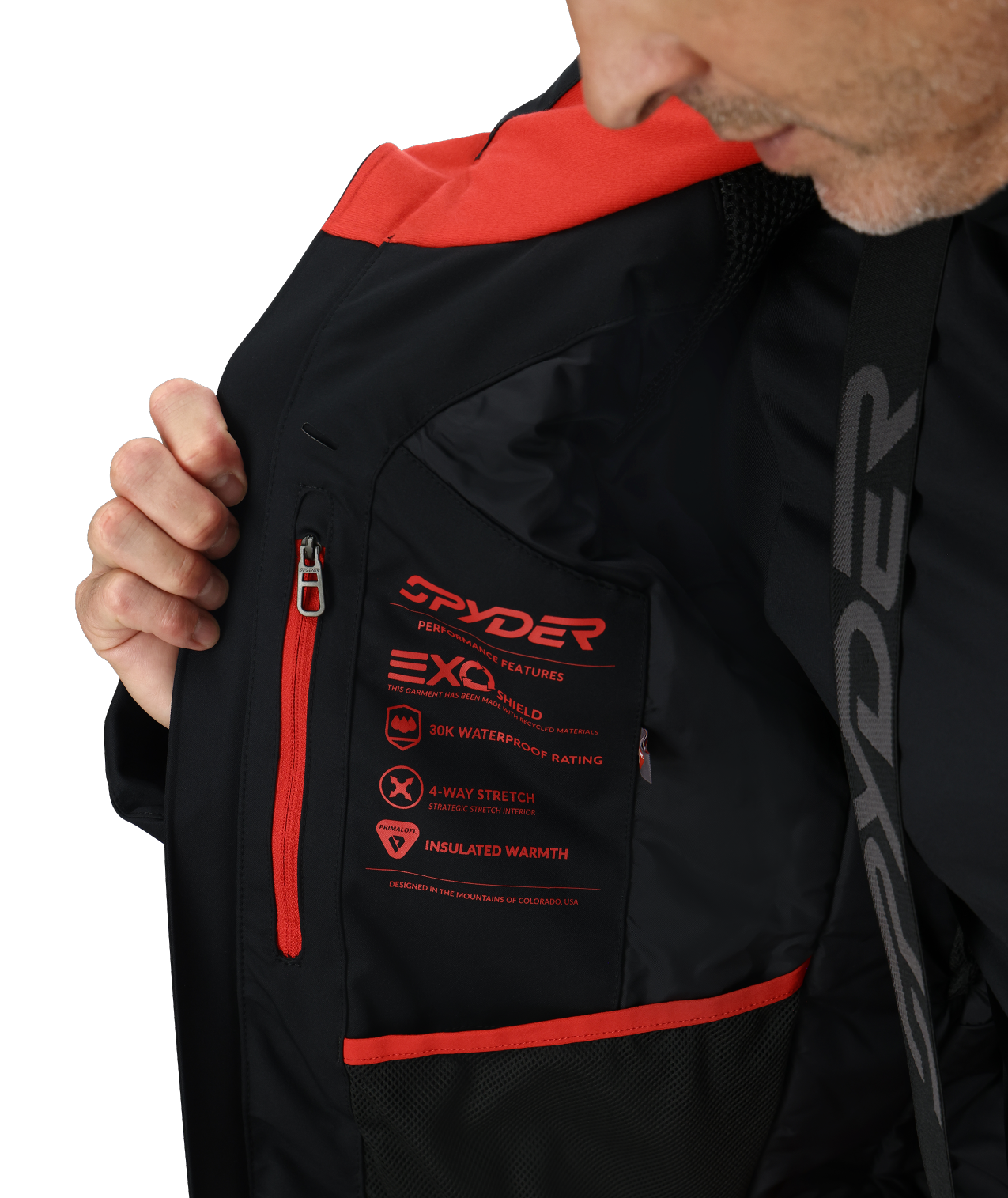 Mens Leader Jacket - Black