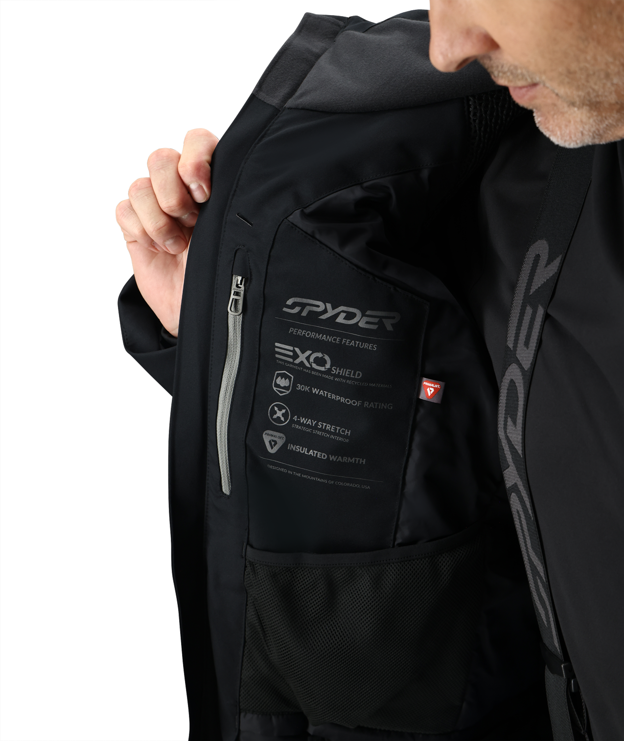 Leader Herrenjacke – Schwarz