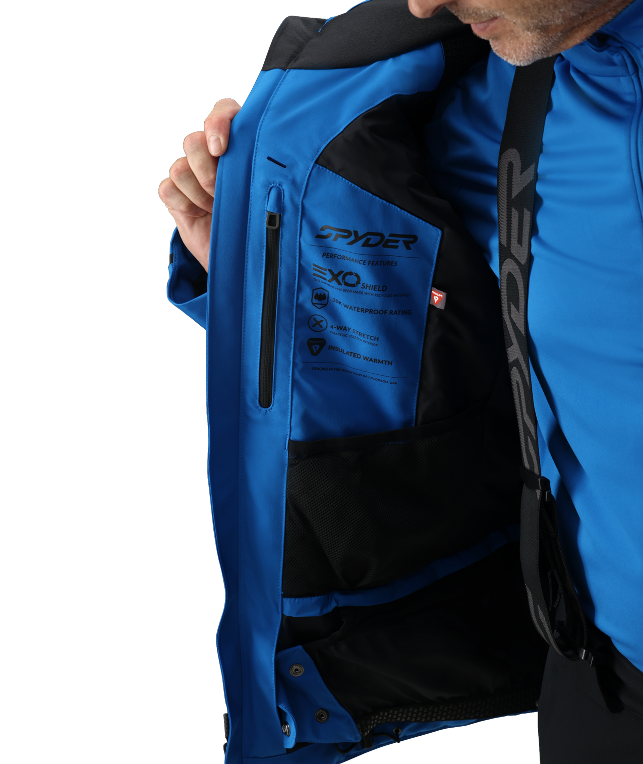 Mens Leader Jacket - Cobalt