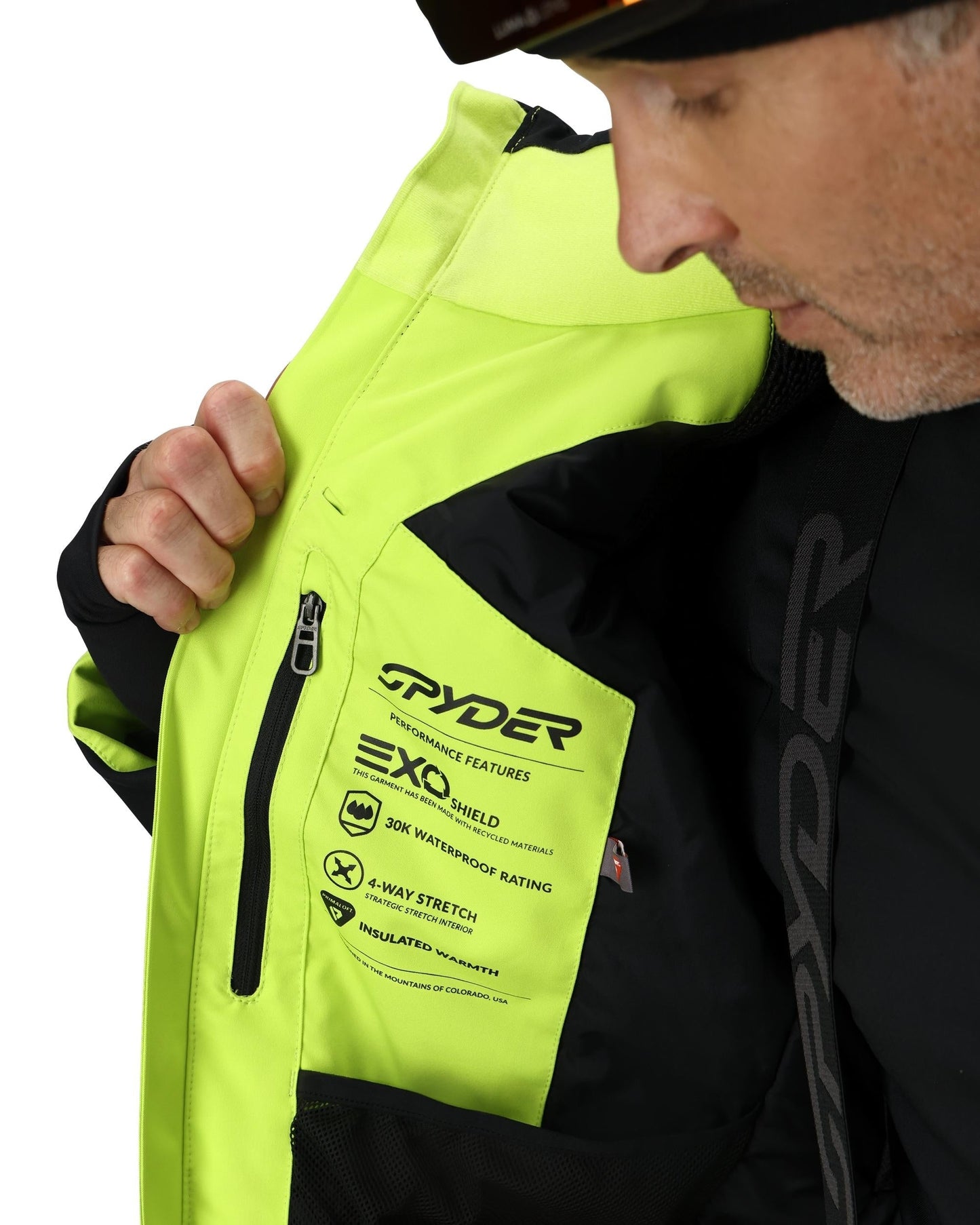 Leader Herrenjacke - Limette