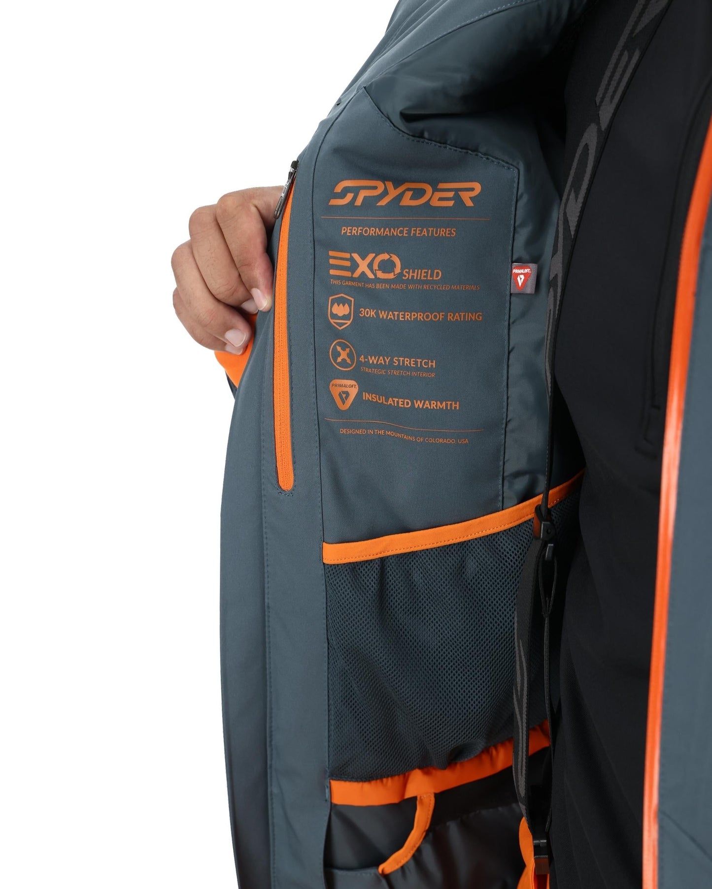 Veste Leader pour homme - Bleu ardoise