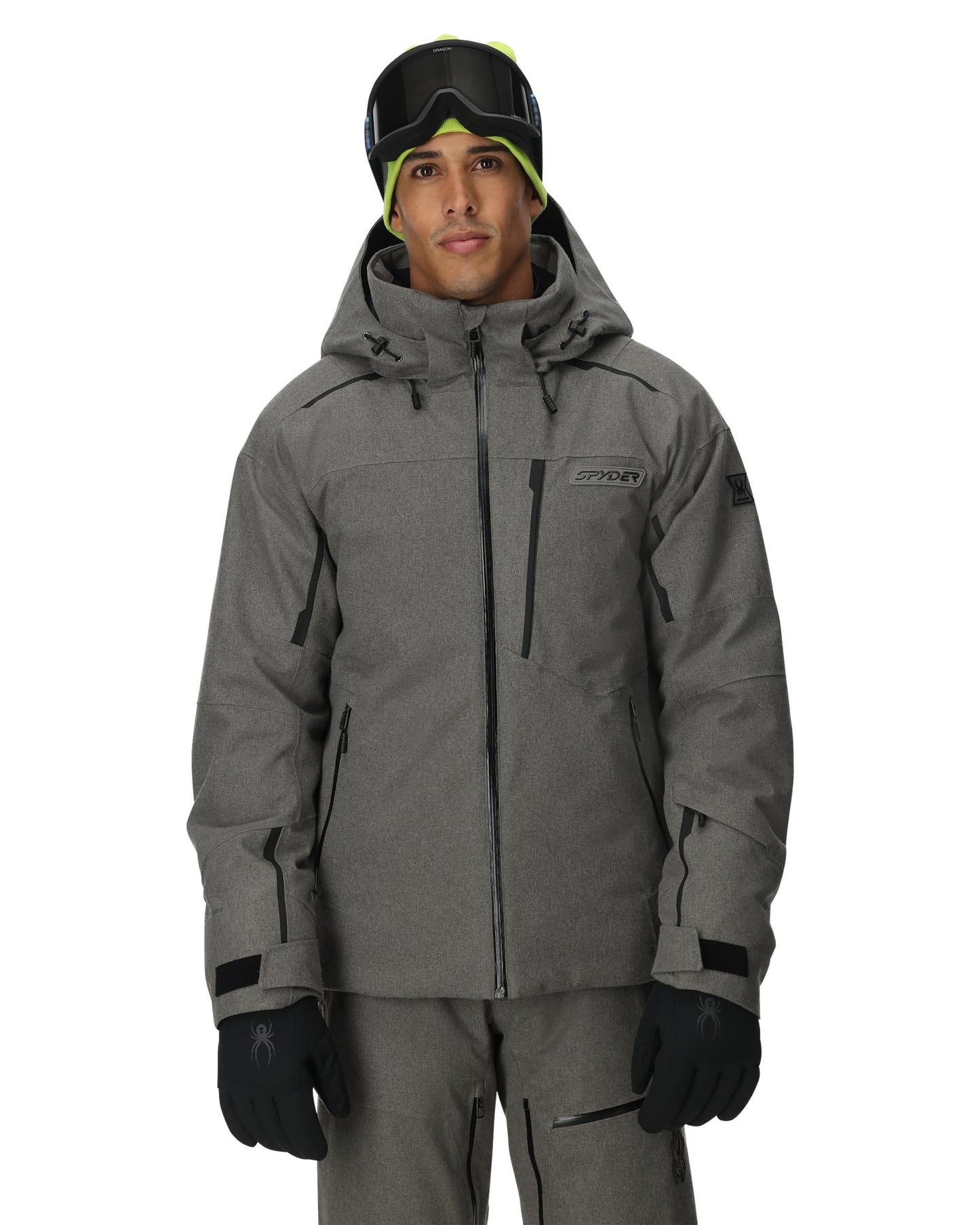 Mens Leader Jacket - Storm Melange