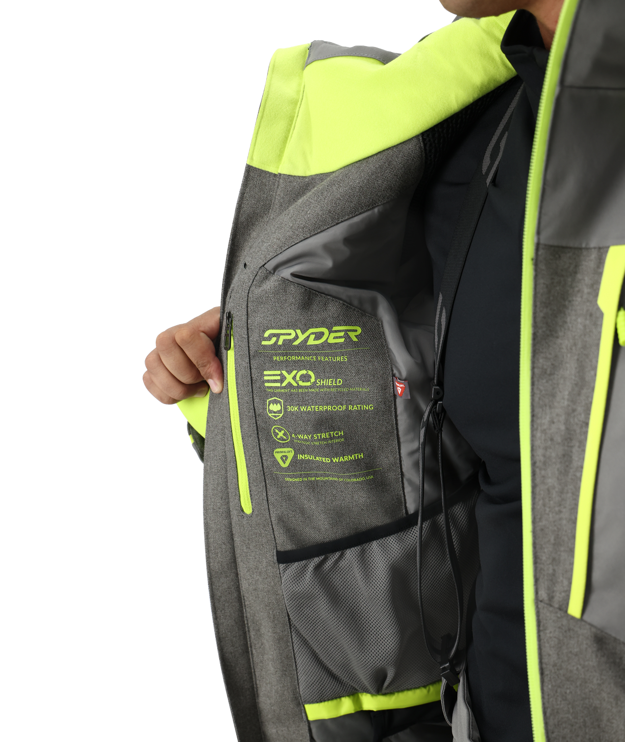 Leader Herrenjacke - Storm Melange