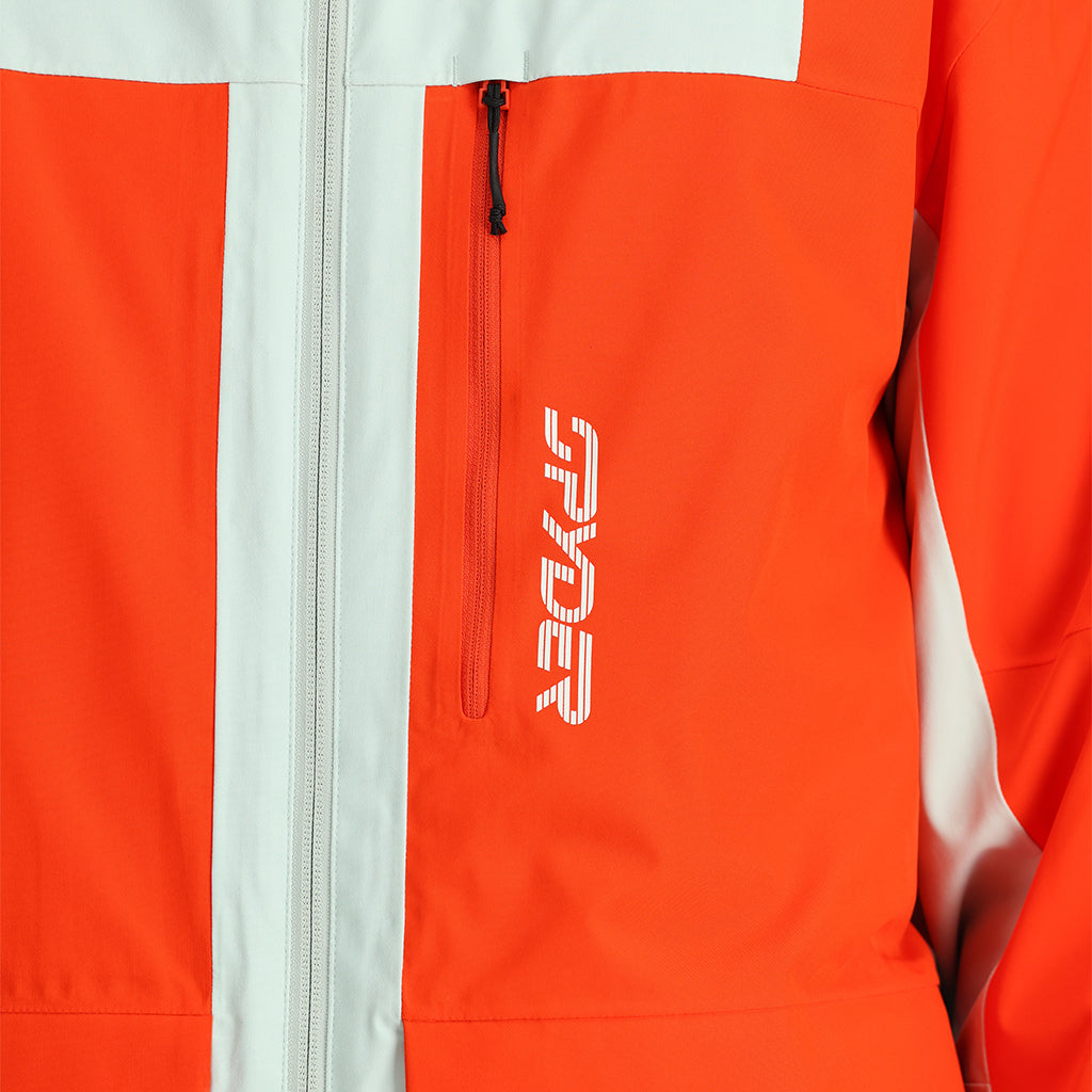 Terrain homme - Orange torsadé