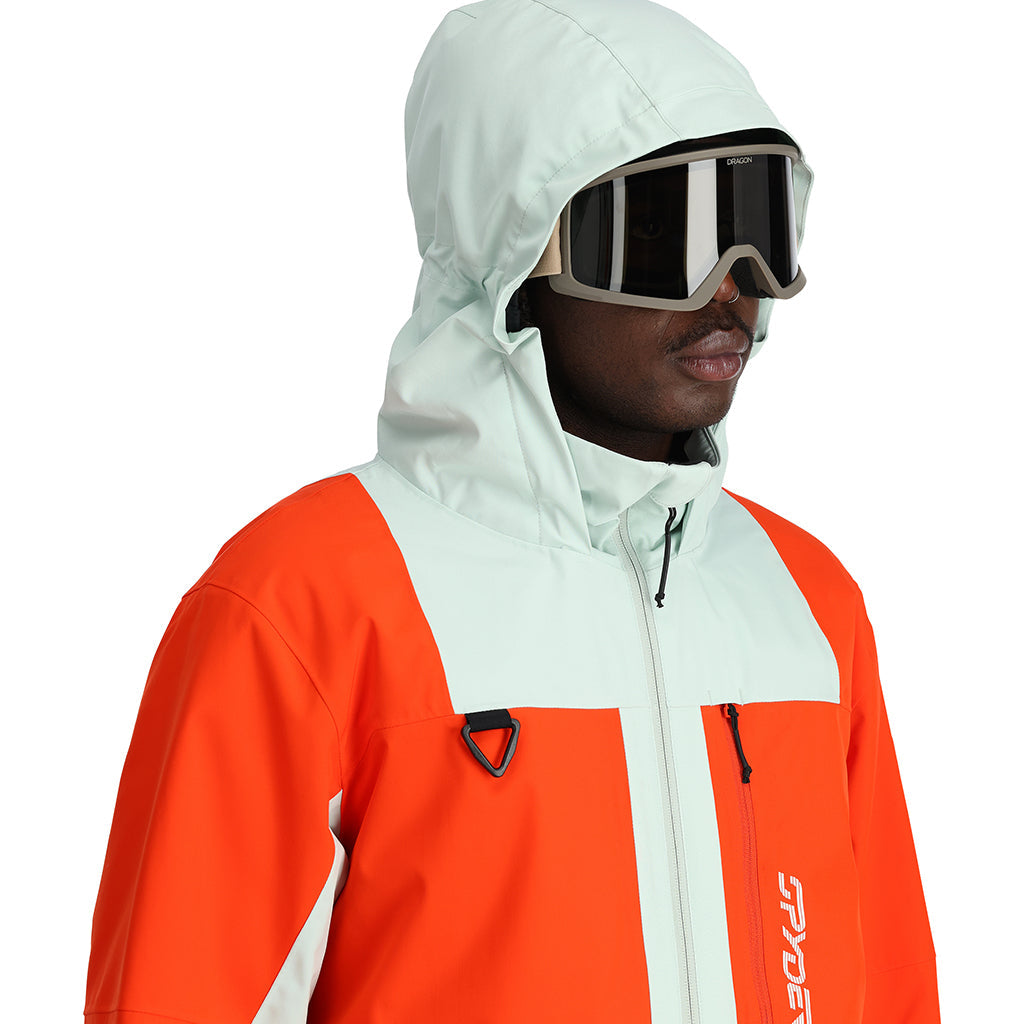 Terrain homme - Orange torsadé