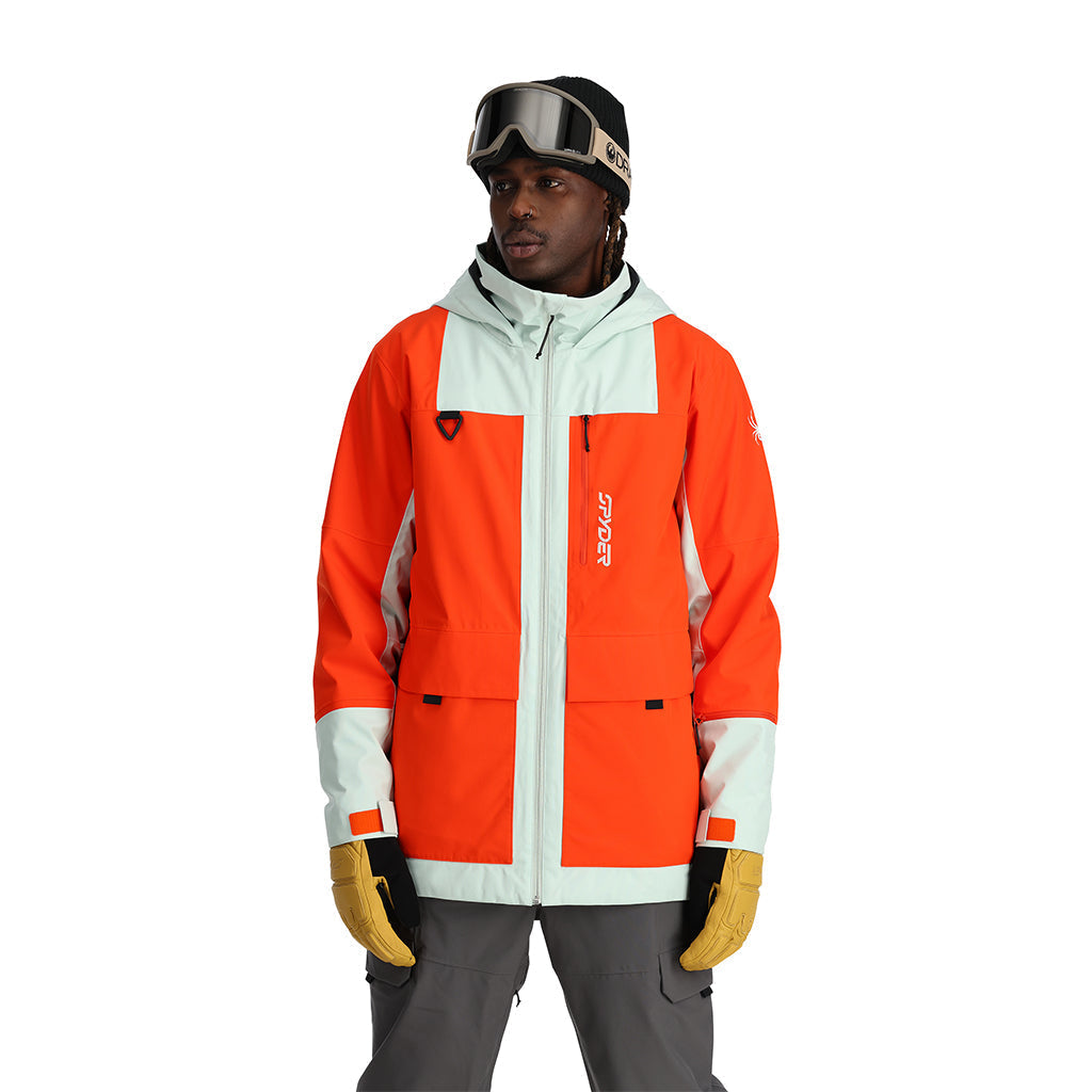 Terrain homme - Orange torsadé