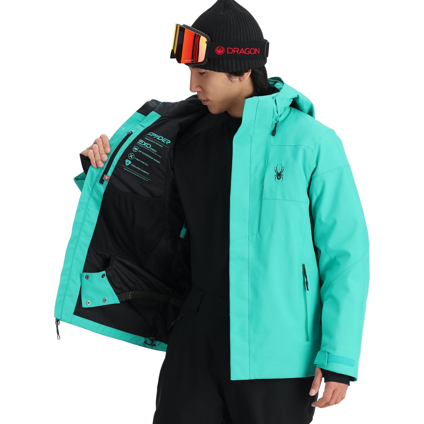 Base pour homme - Vert turquoise
