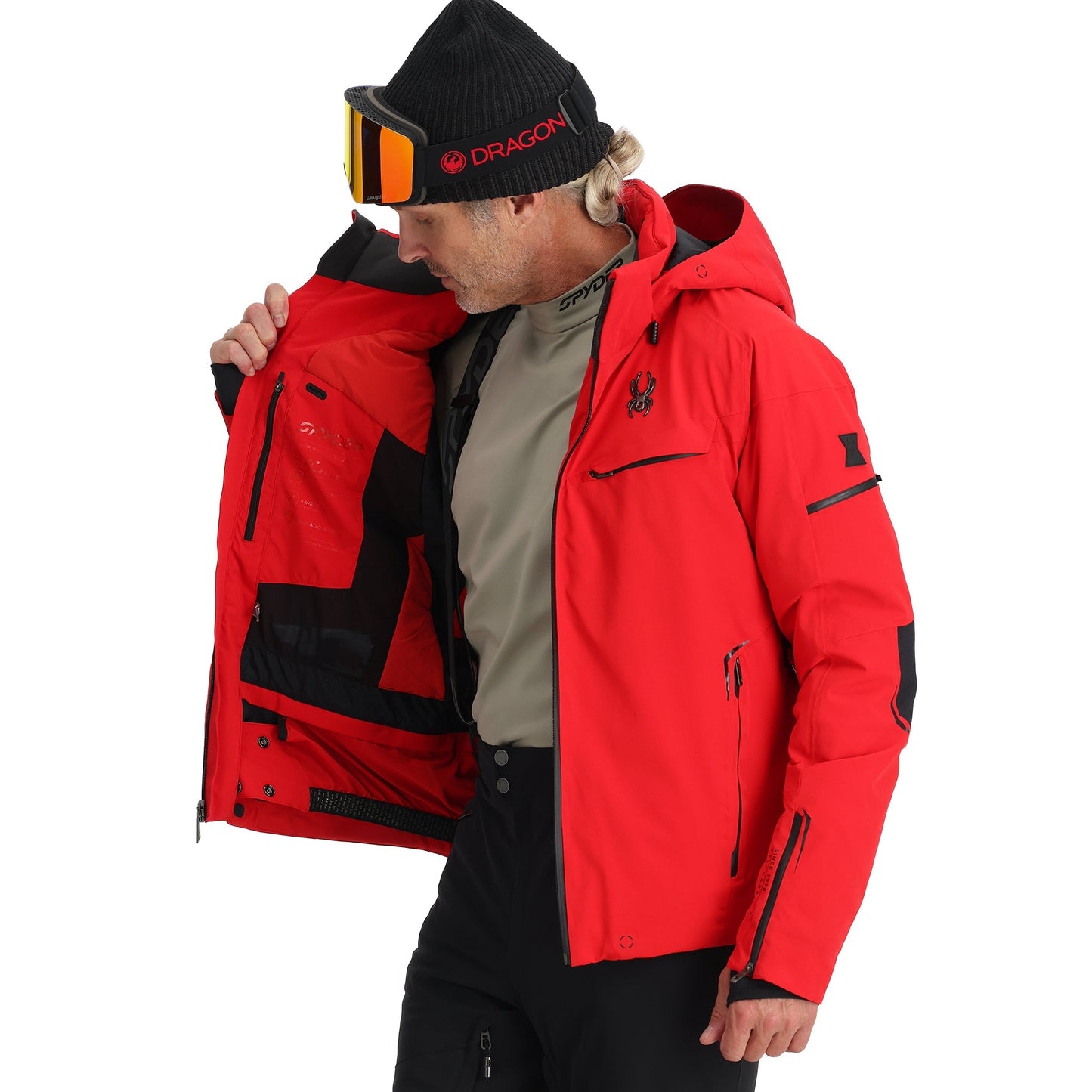 Monterosa Herren - Spyder Rot