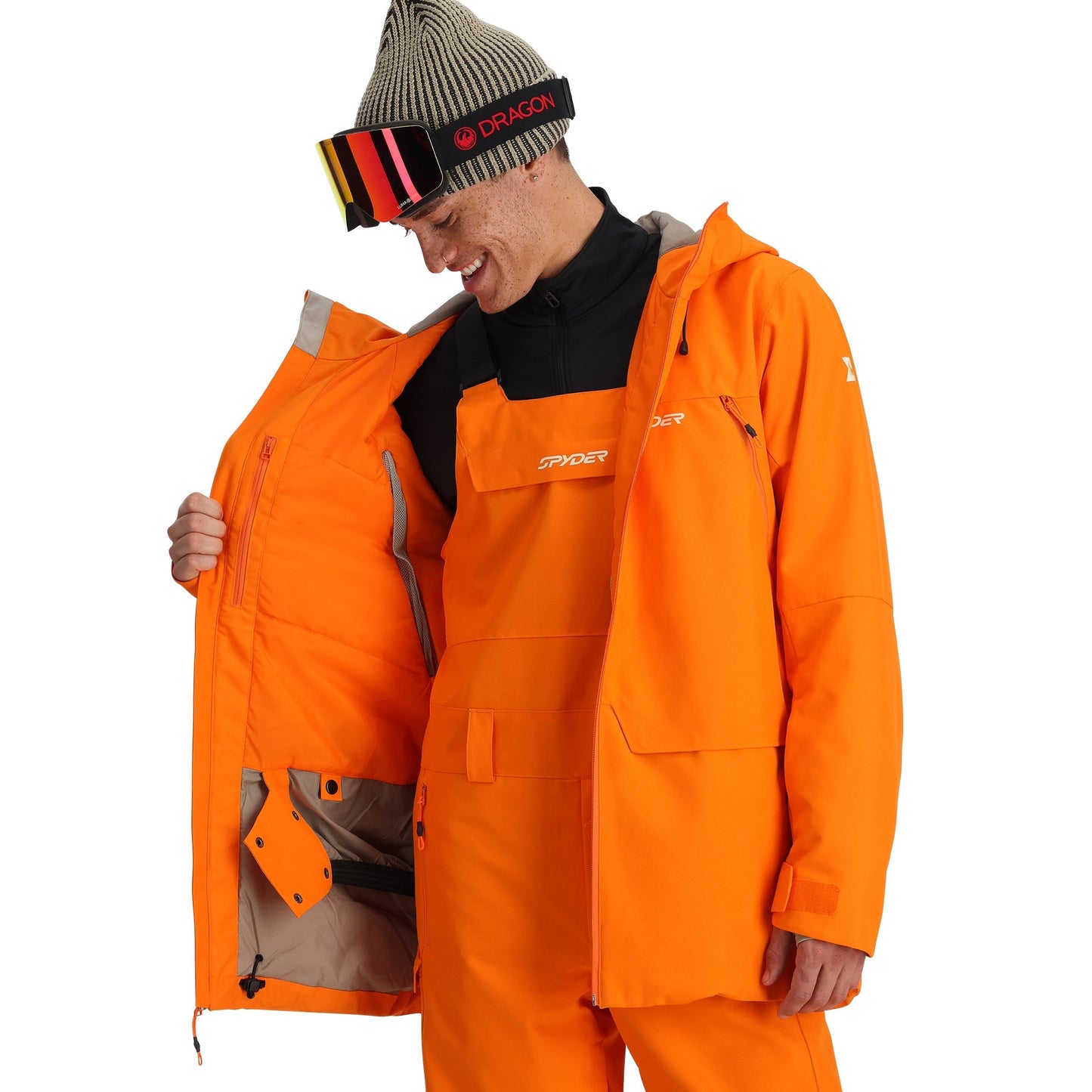Terrain homme - Orange Shock