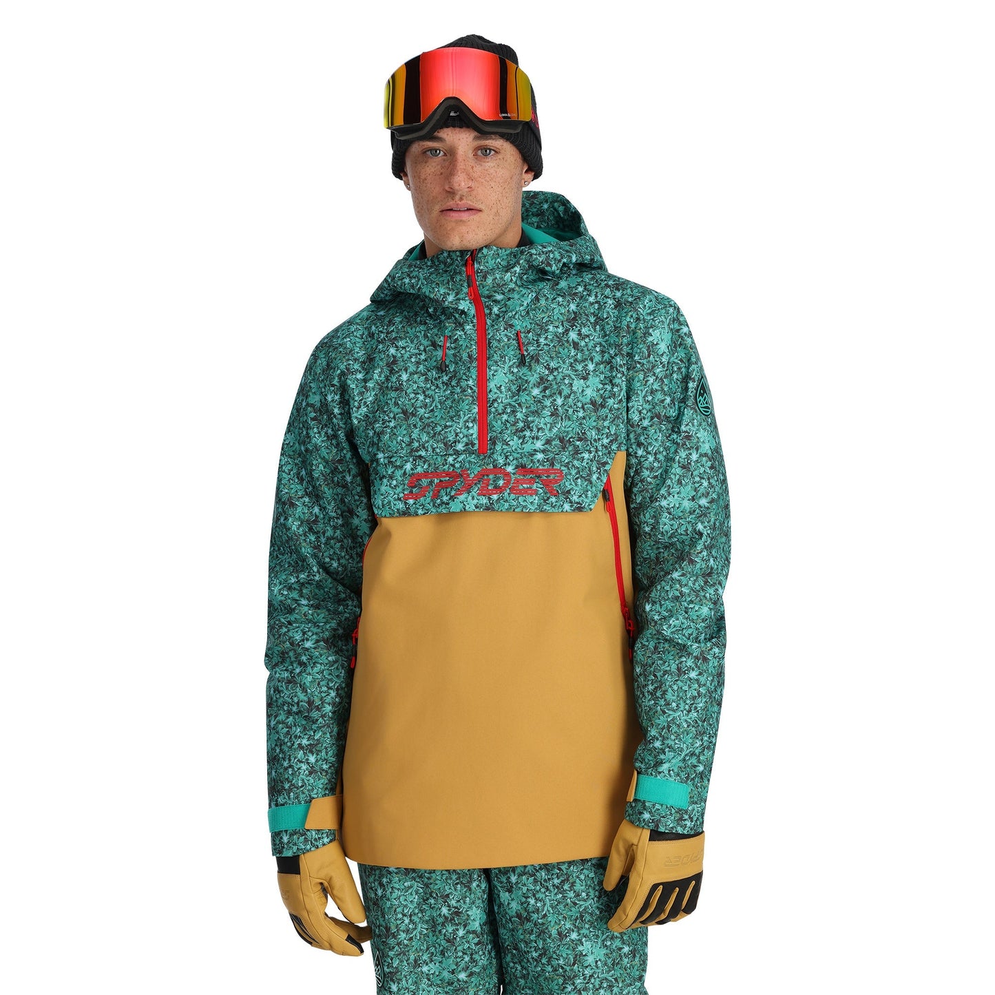 Herren-Anorak „All Out“ – Ahornblaugrün