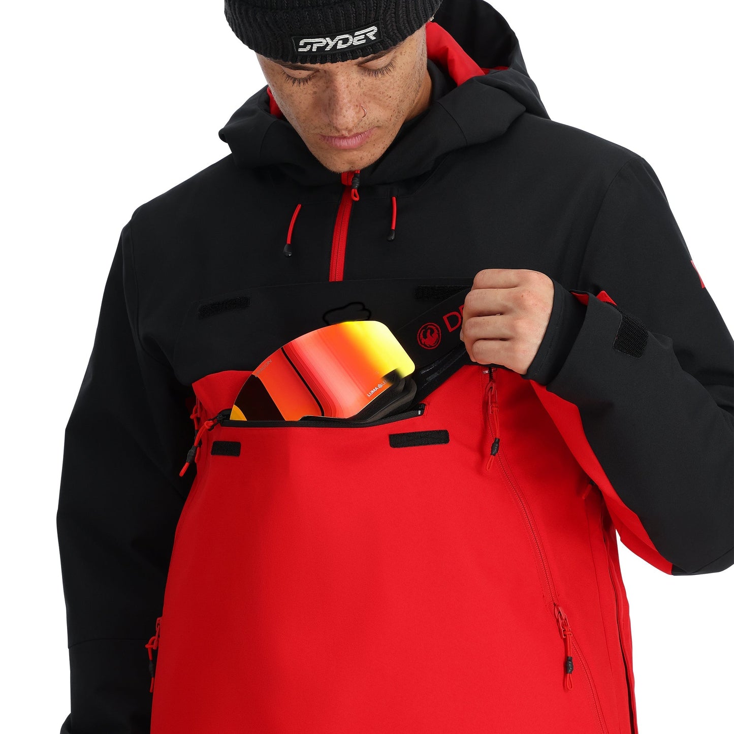 Anorak homme All Out - Rouge Spyder