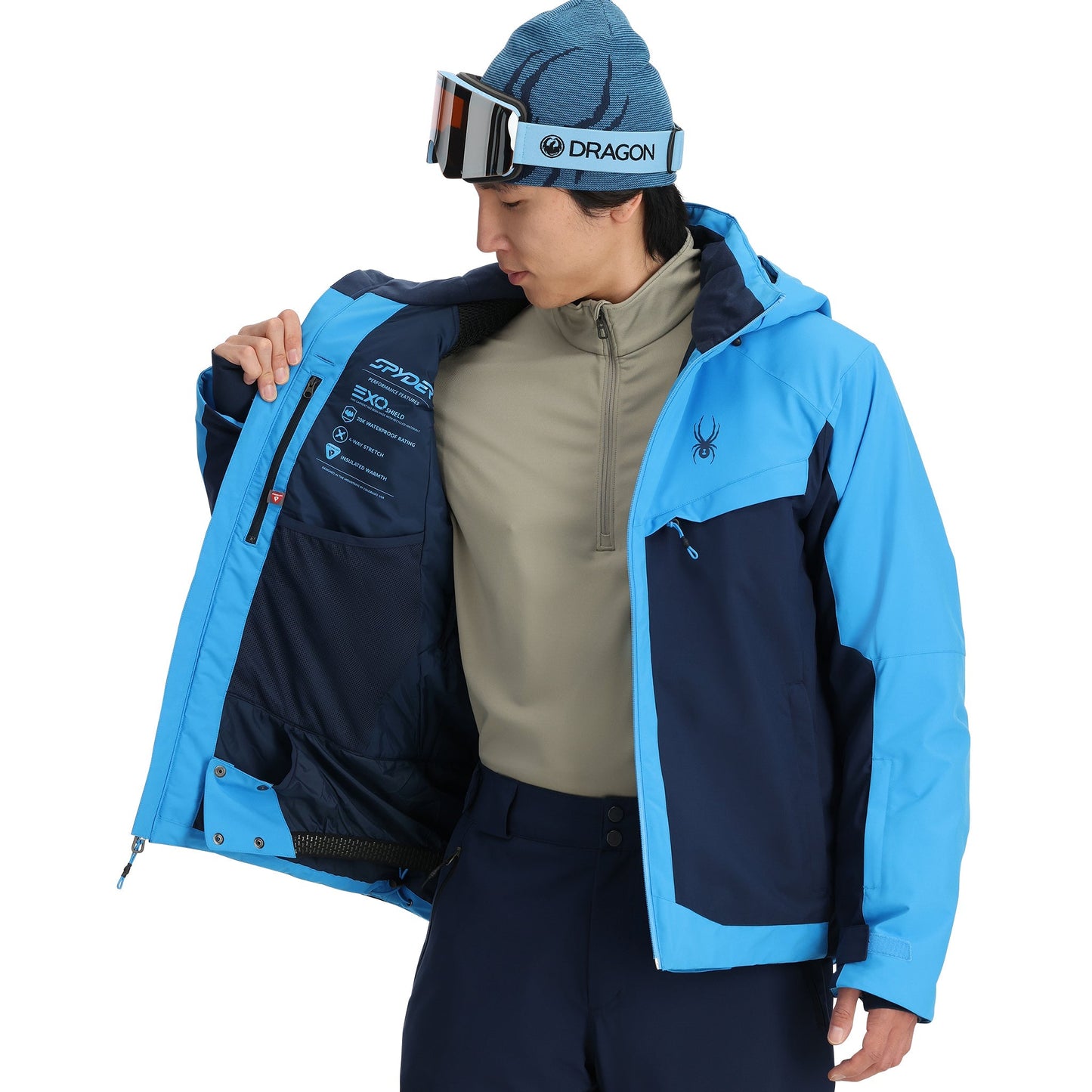 Cuivre pour homme - Bleu éther