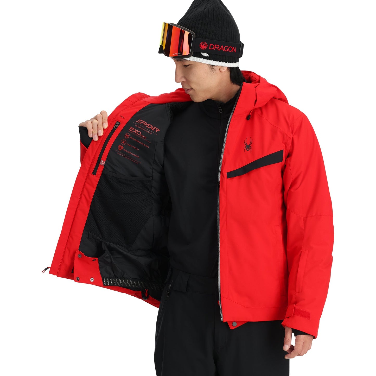Cuivre pour homme - Spyder Rouge