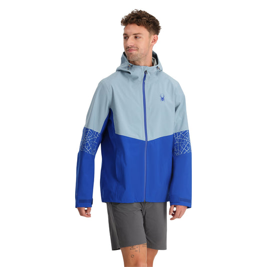 Herren Prosoma 3L Shell Jacke – Blue Fog