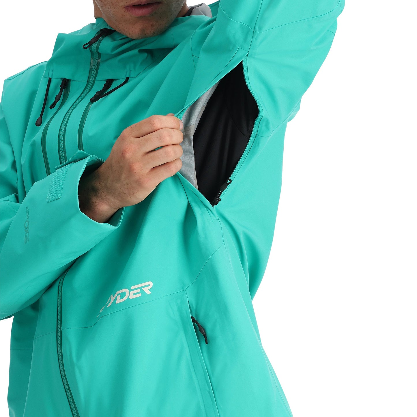 Herren Jagged – Türkisgrün