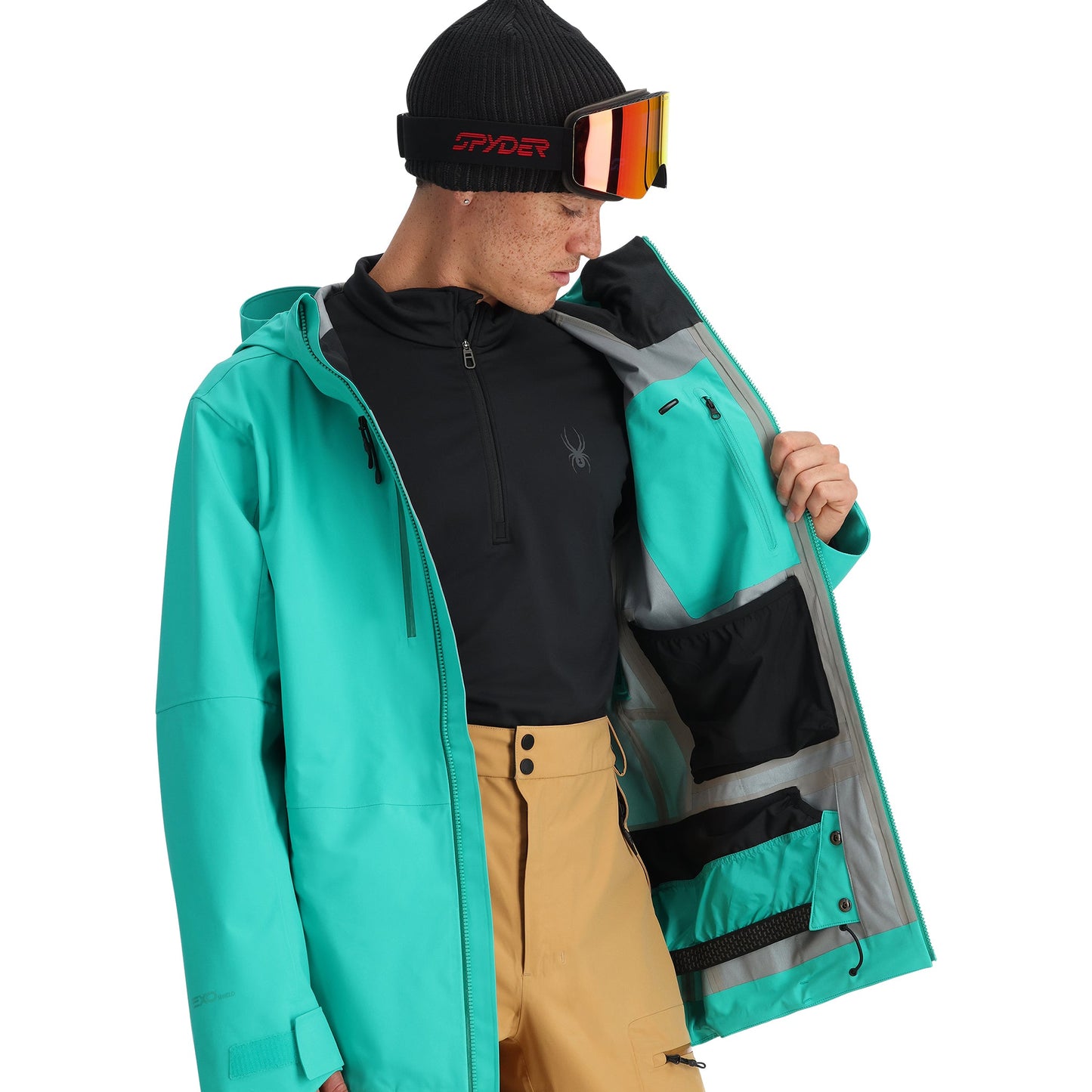 Herren Jagged – Türkisgrün