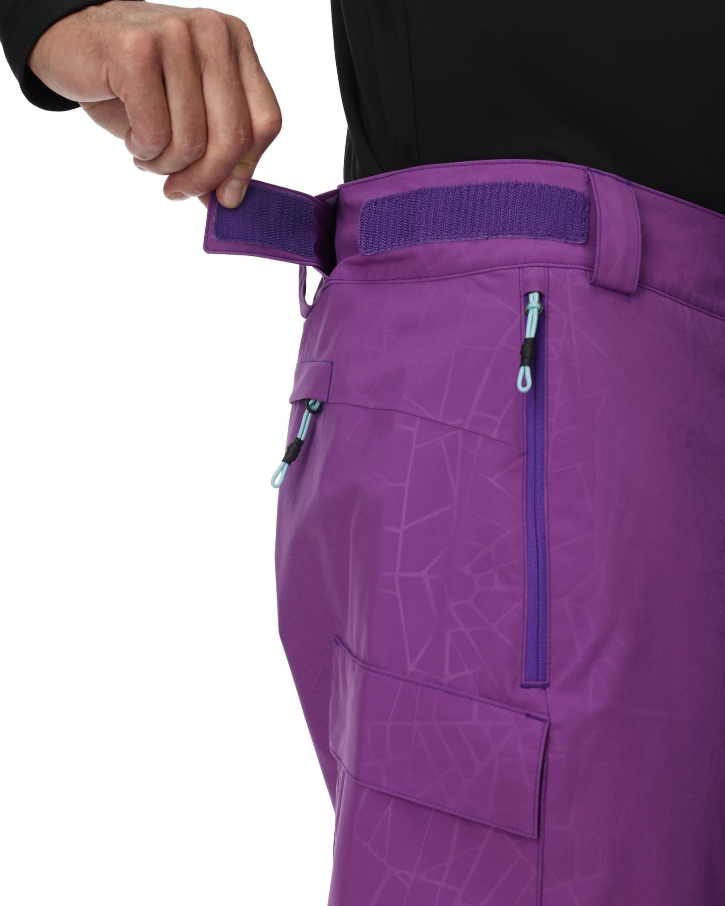 Pantalon liftant pour homme - Violet Glitch