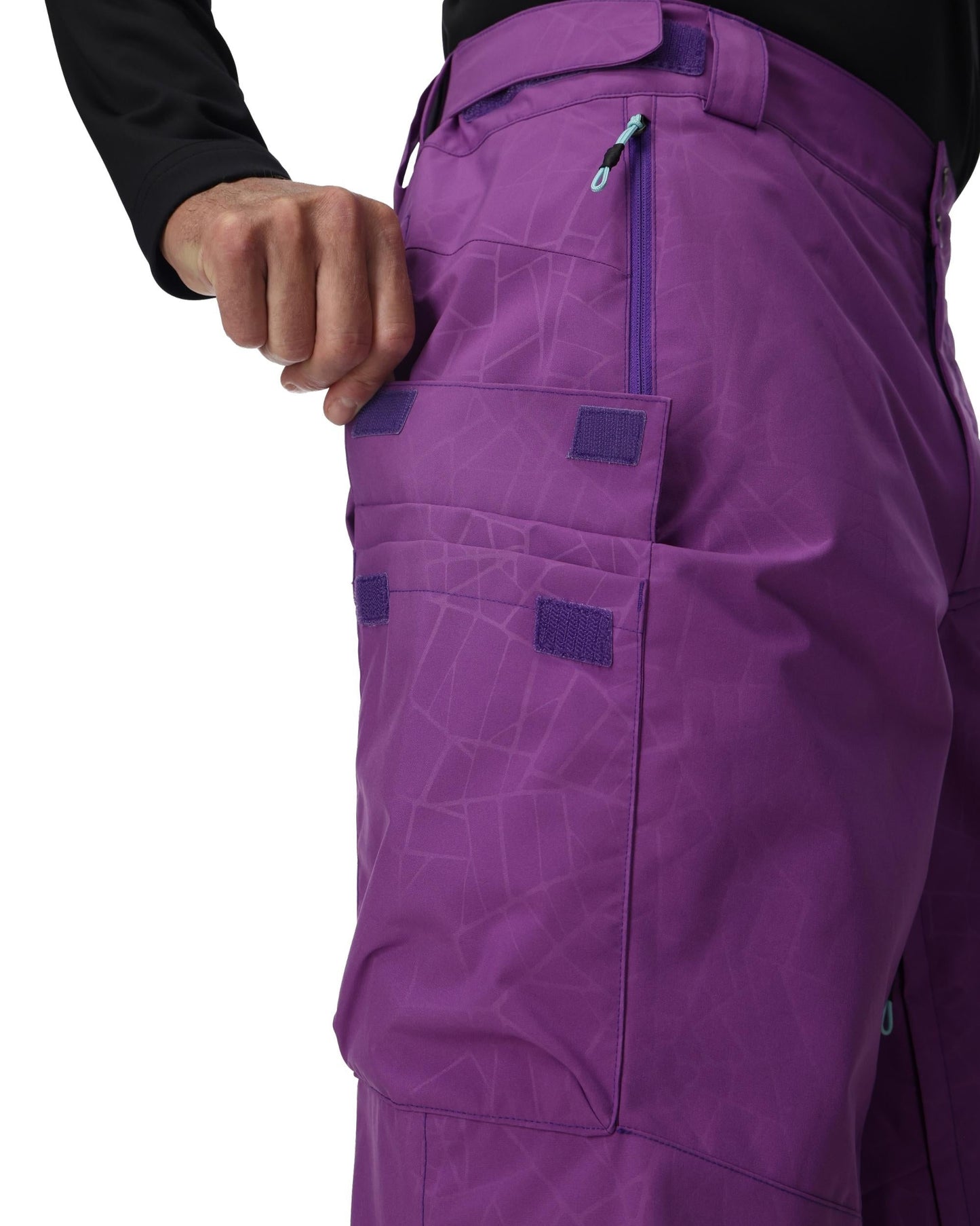 Pantalon liftant pour homme - Violet Glitch