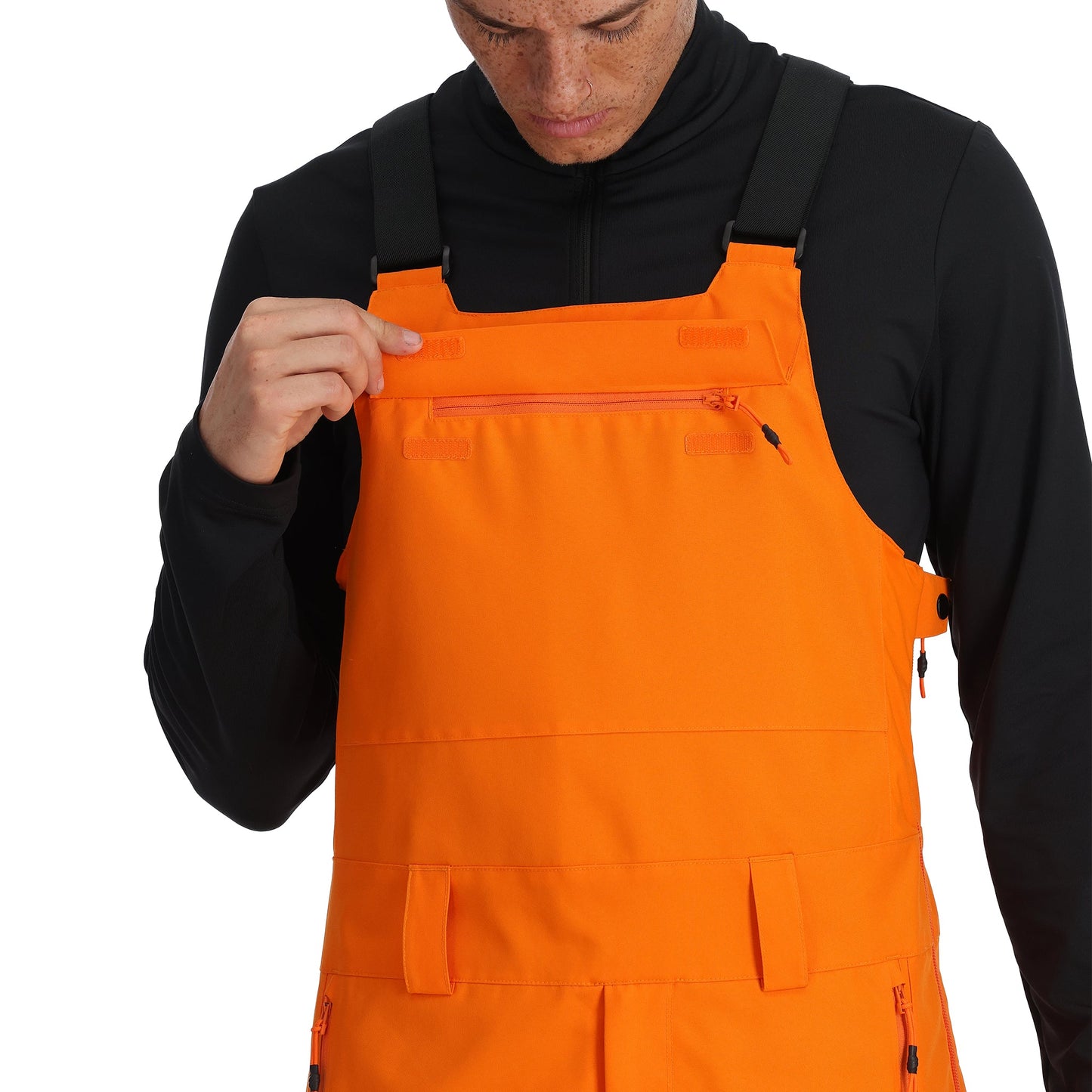Terrain Bib für Herren – Orange Shock