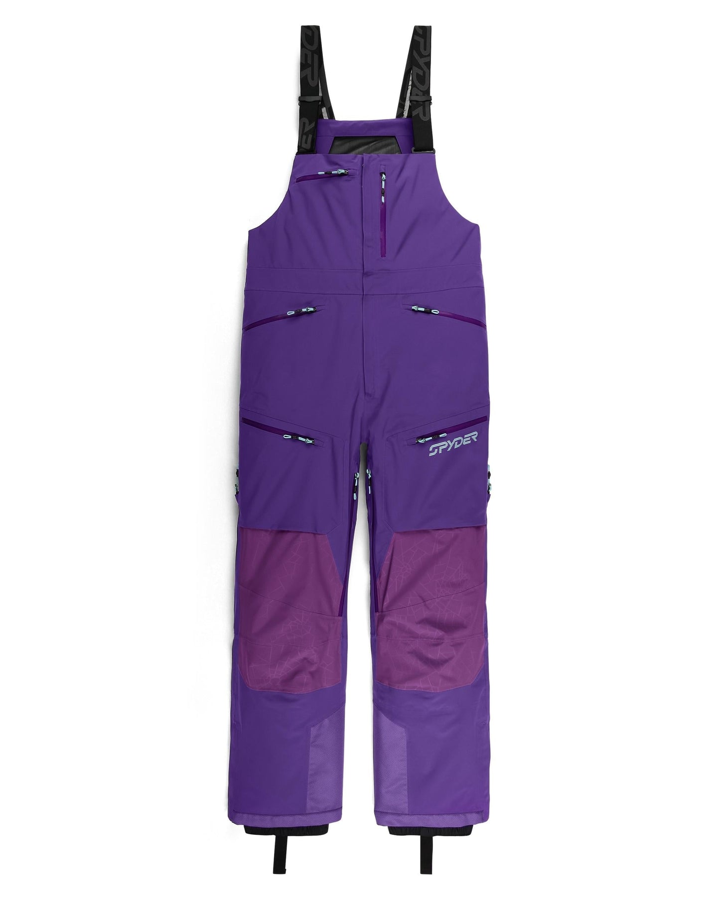 Herren-Sanction-Latzhose – Dunkelviolett