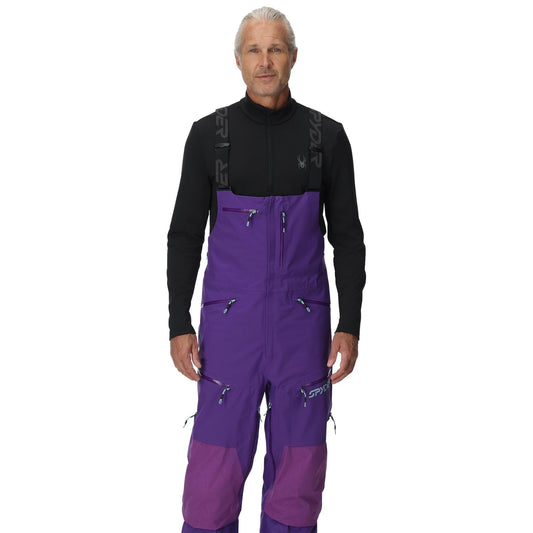 Herren-Sanction-Latzhose – Dunkelviolett