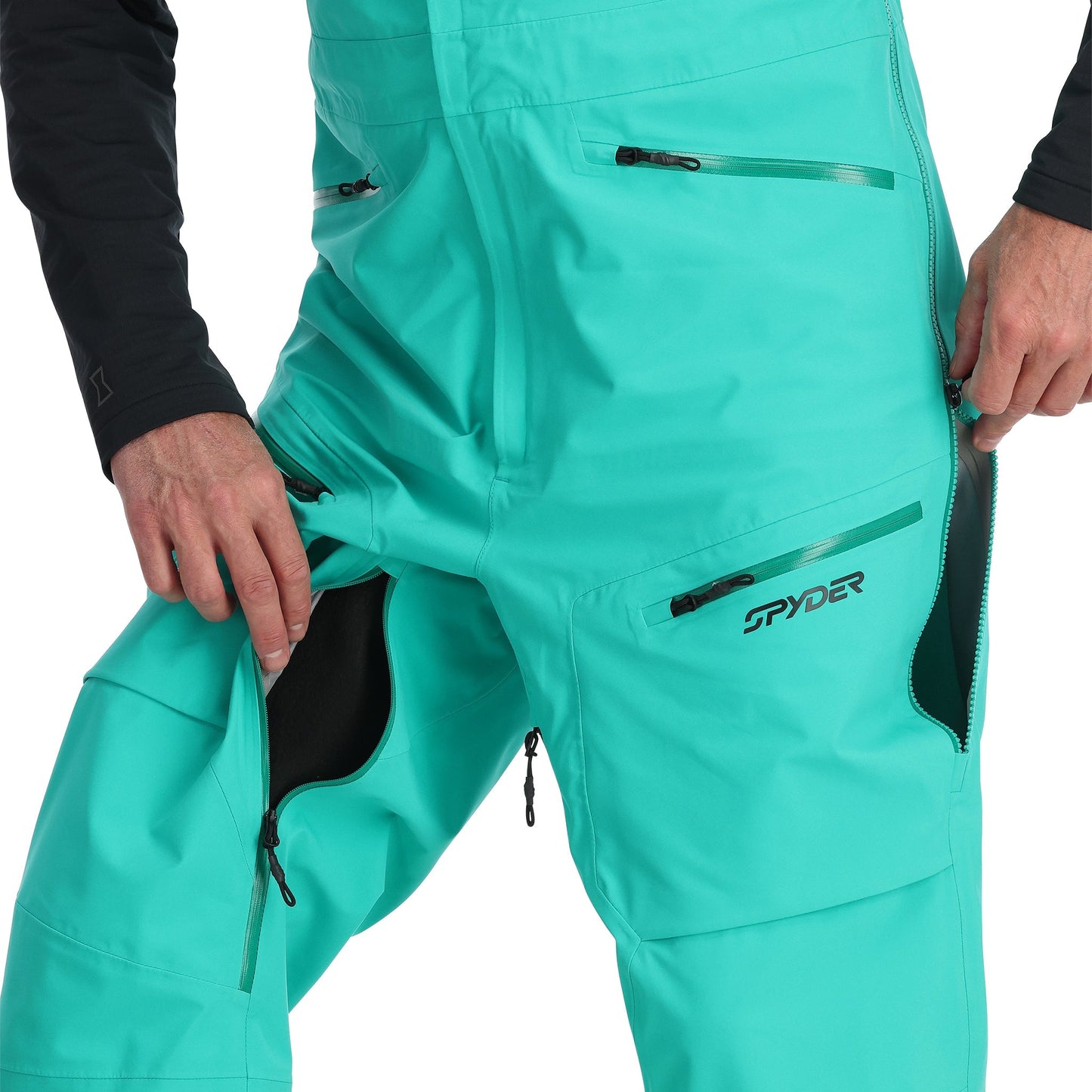 Herren-Sanktions-Bikinihose – Türkisgrün