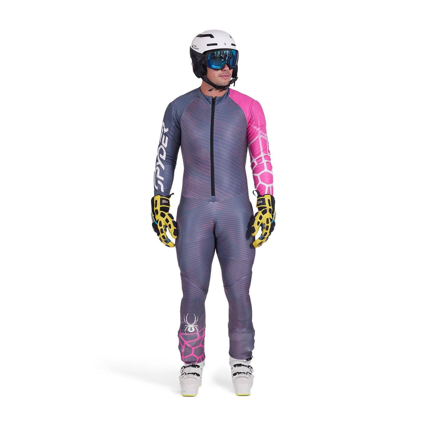 Herren Performance GS Rennanzug - Pink