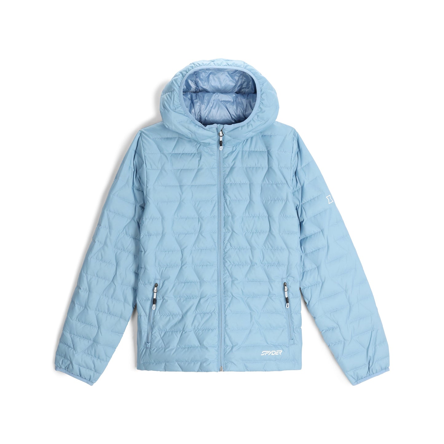 Zenith Damen-Kapuzenjacke – Blau Drift
