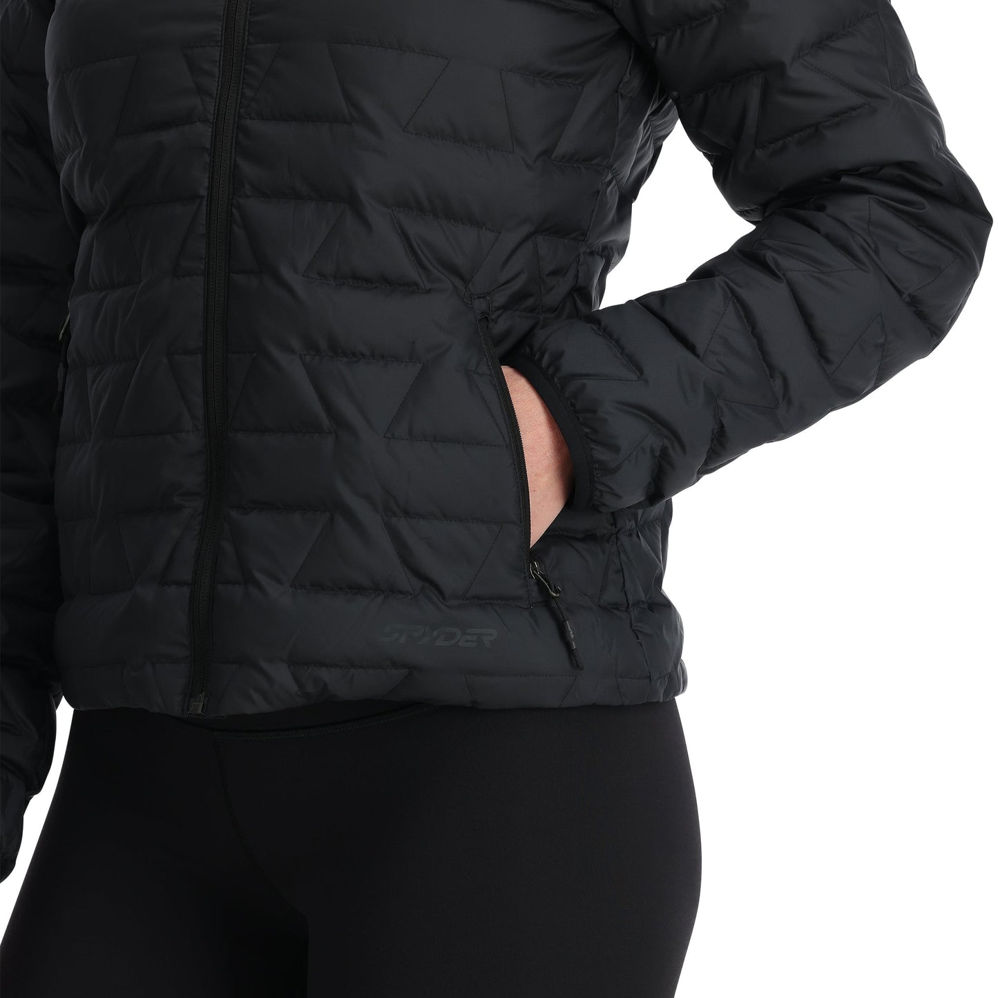 Sweat à capuche Zenith pour femme - Noir