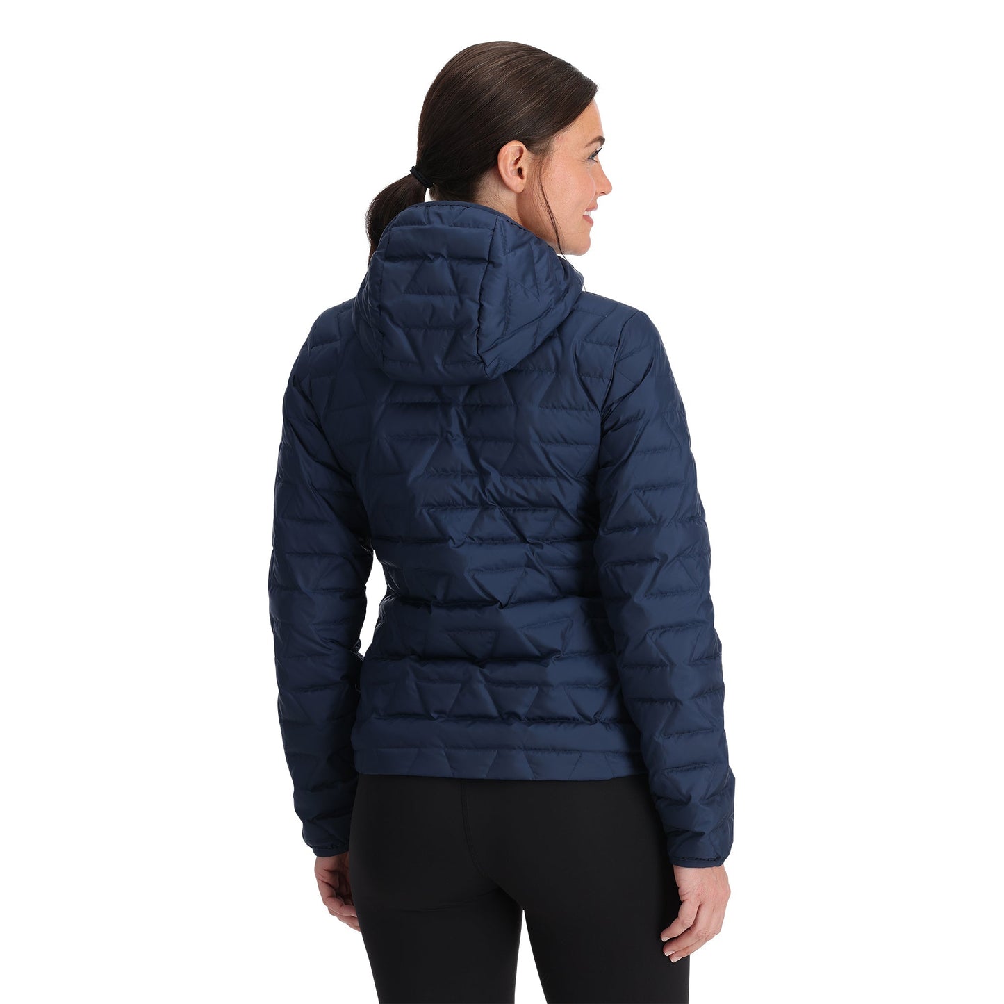 Zenith Damen-Kapuzenjacke – Marineblau