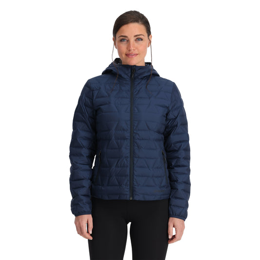Zenith Damen-Kapuzenjacke – Marineblau