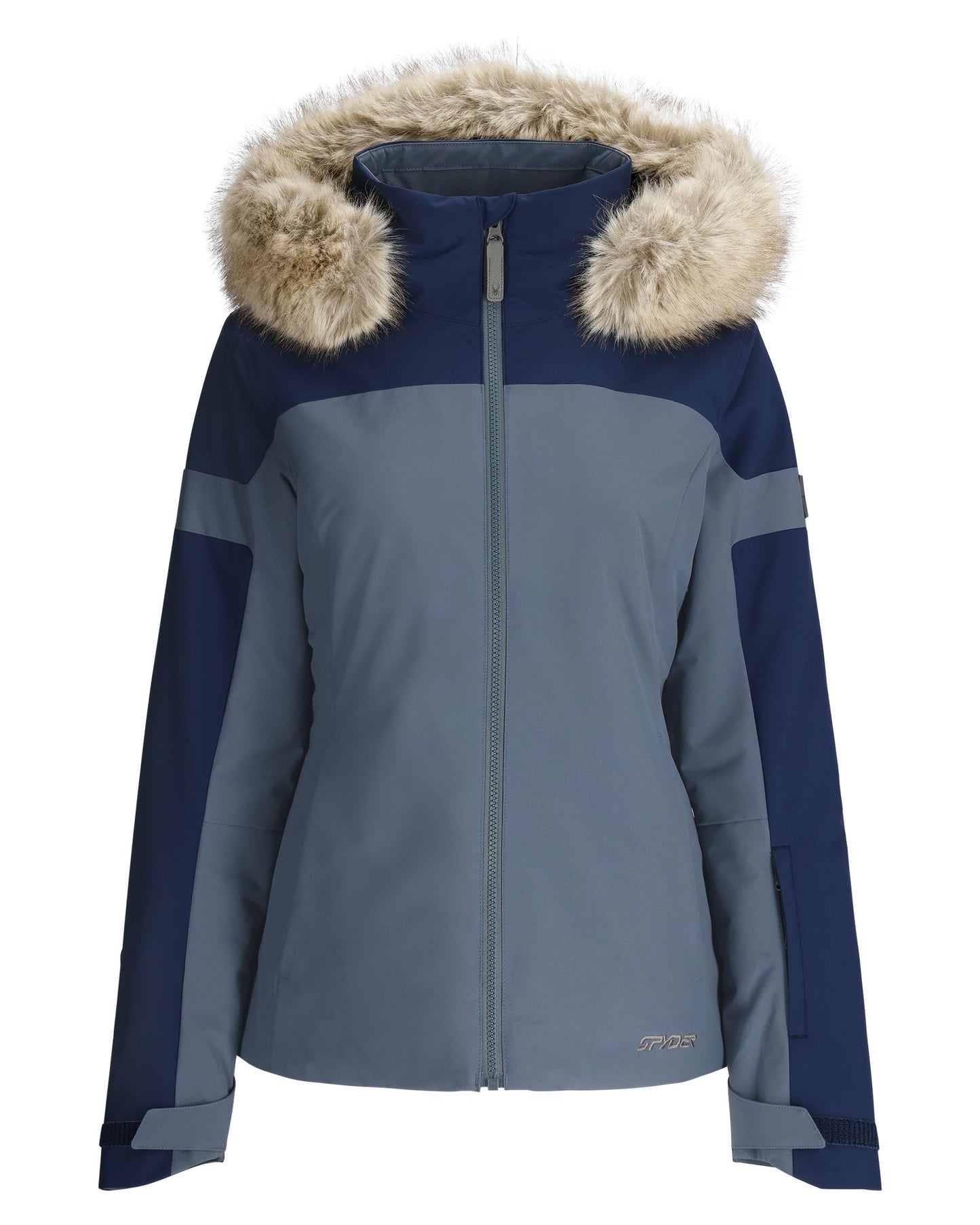 Damen-Vida-Jacke – Schieferblau