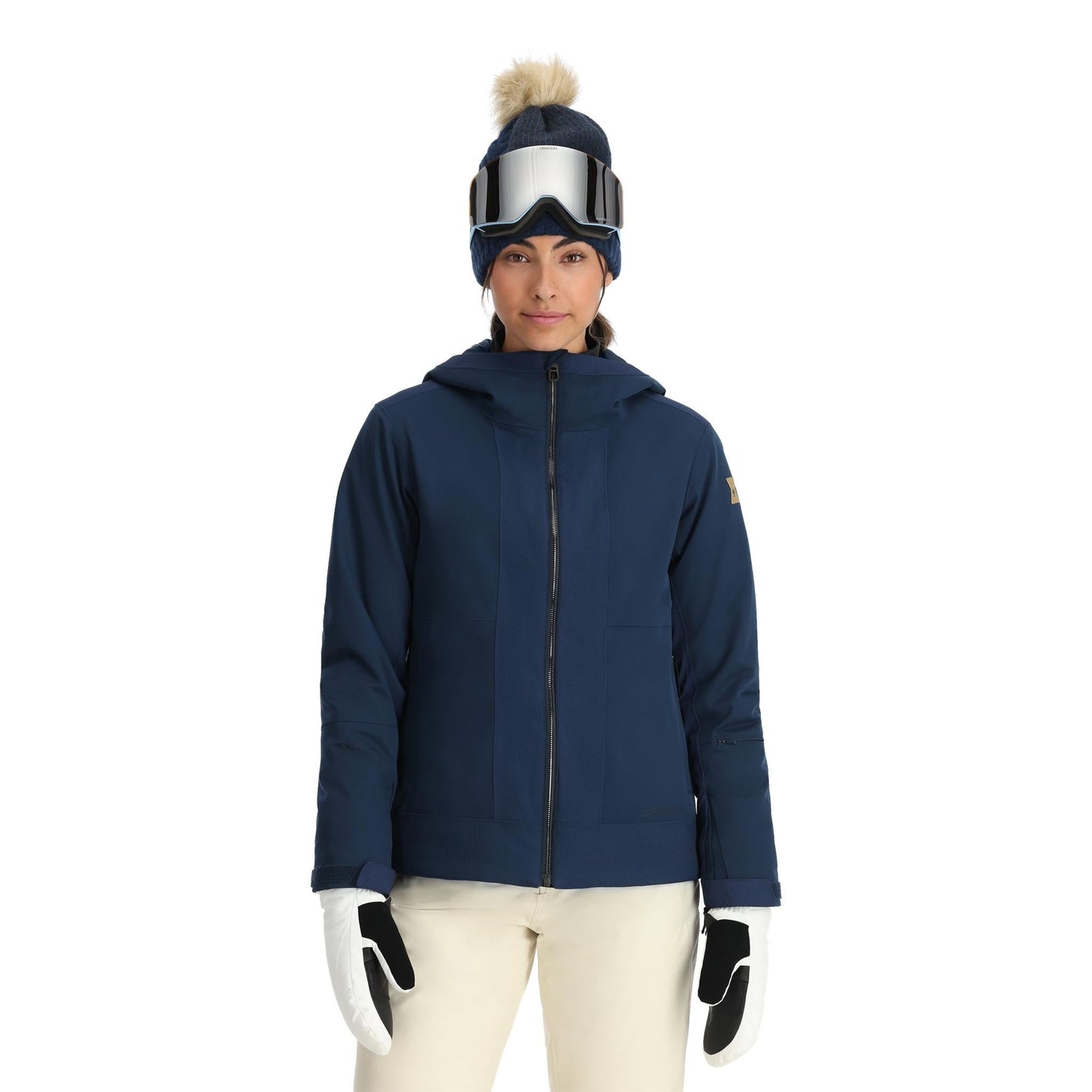 Cascade pour femme - Bleu marine véritable