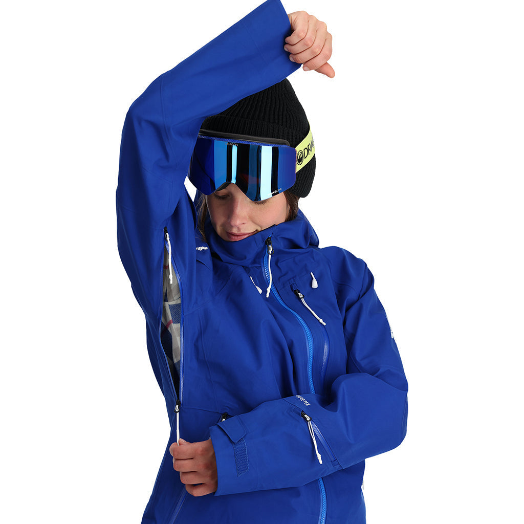 Womens Solitaire - Electric Blue