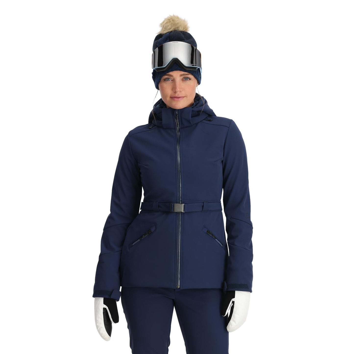 Veste softshell Glacial pour femme - Bleu marine