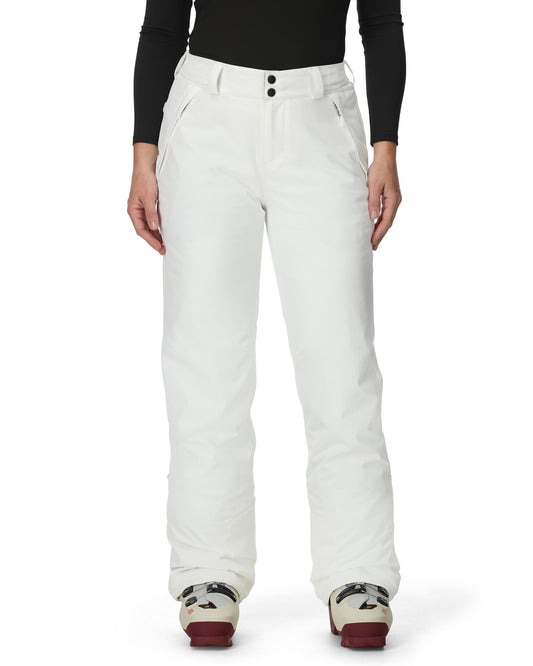 Pantalon à jambes pour femme - Blanc