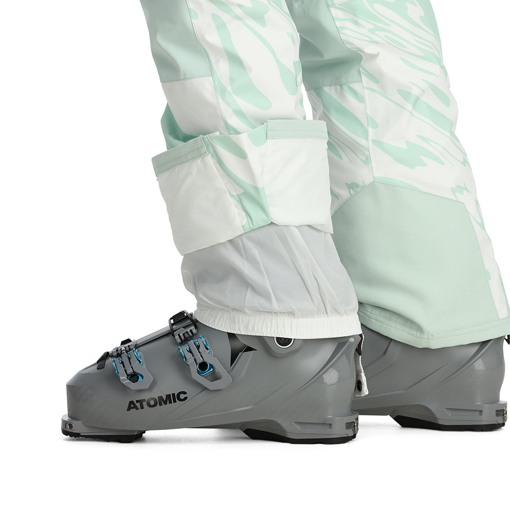 Terrain Bib für Damen – Weiß-Kombination