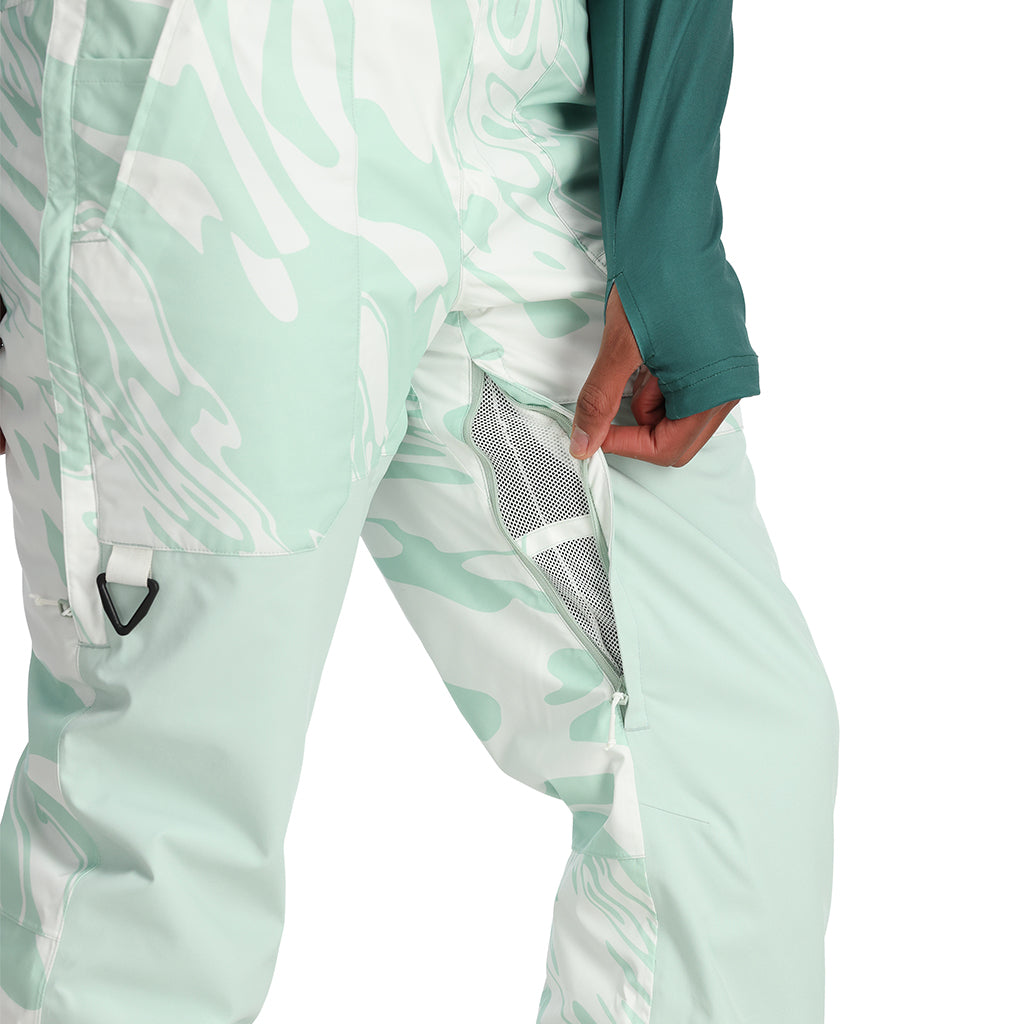 Terrain Bib für Damen – Weiß-Kombination