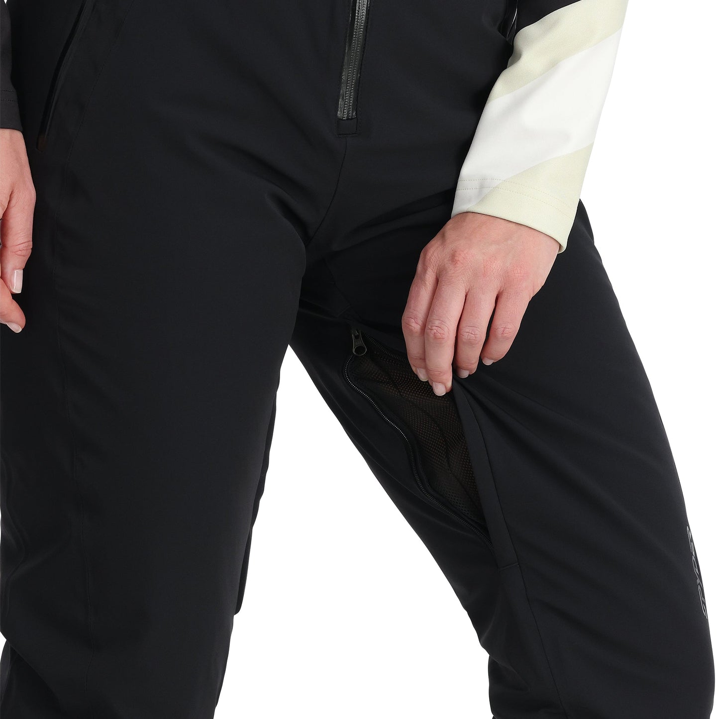Damen-Radhose von On Piste - Schwarz