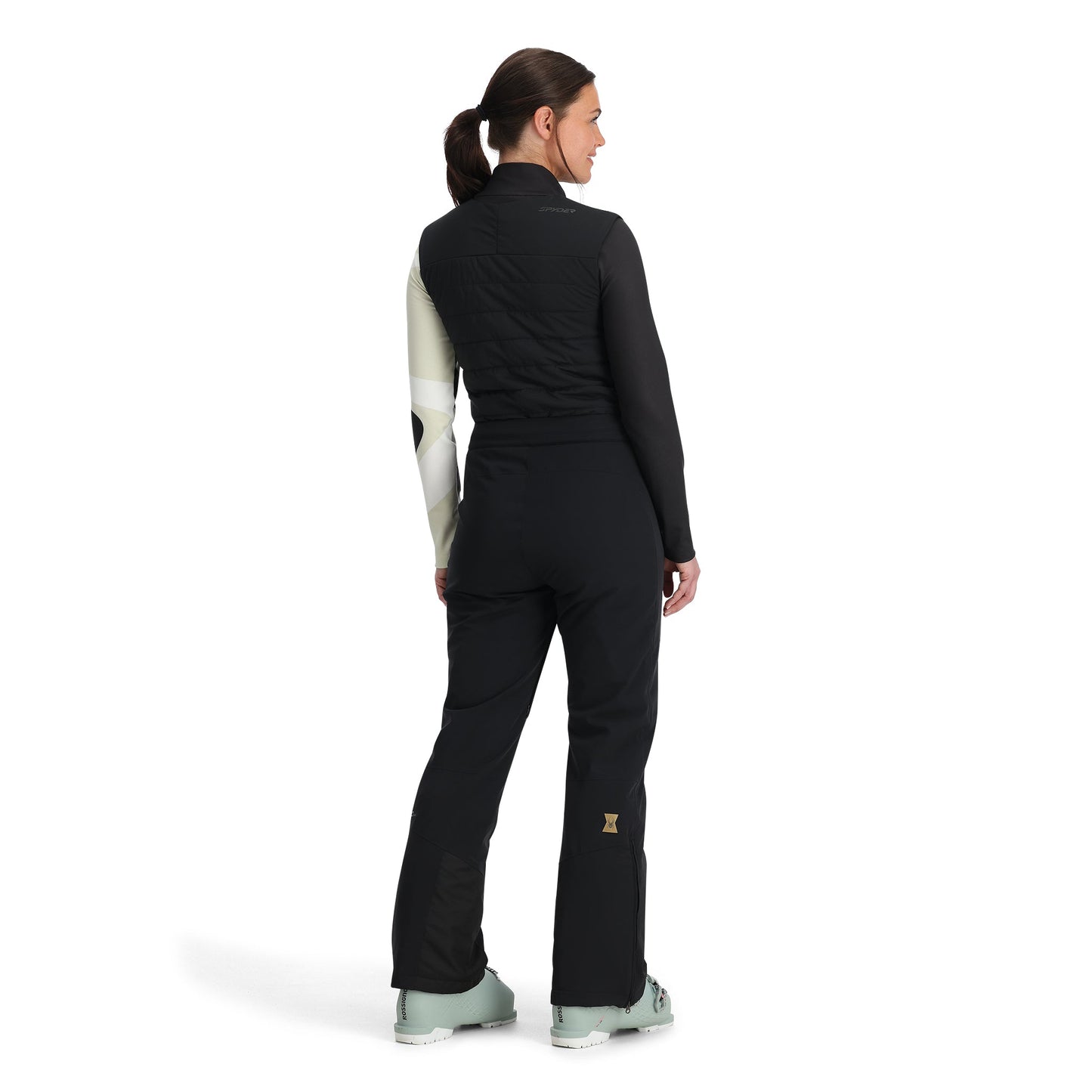 Damen-Radhose von On Piste - Schwarz