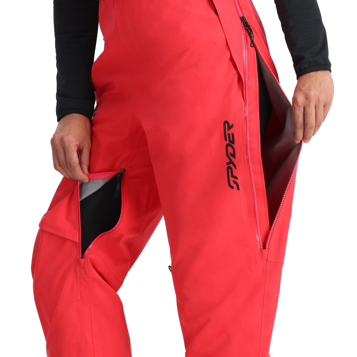 Damen-Solitaire-Latzhose – Prism Pink