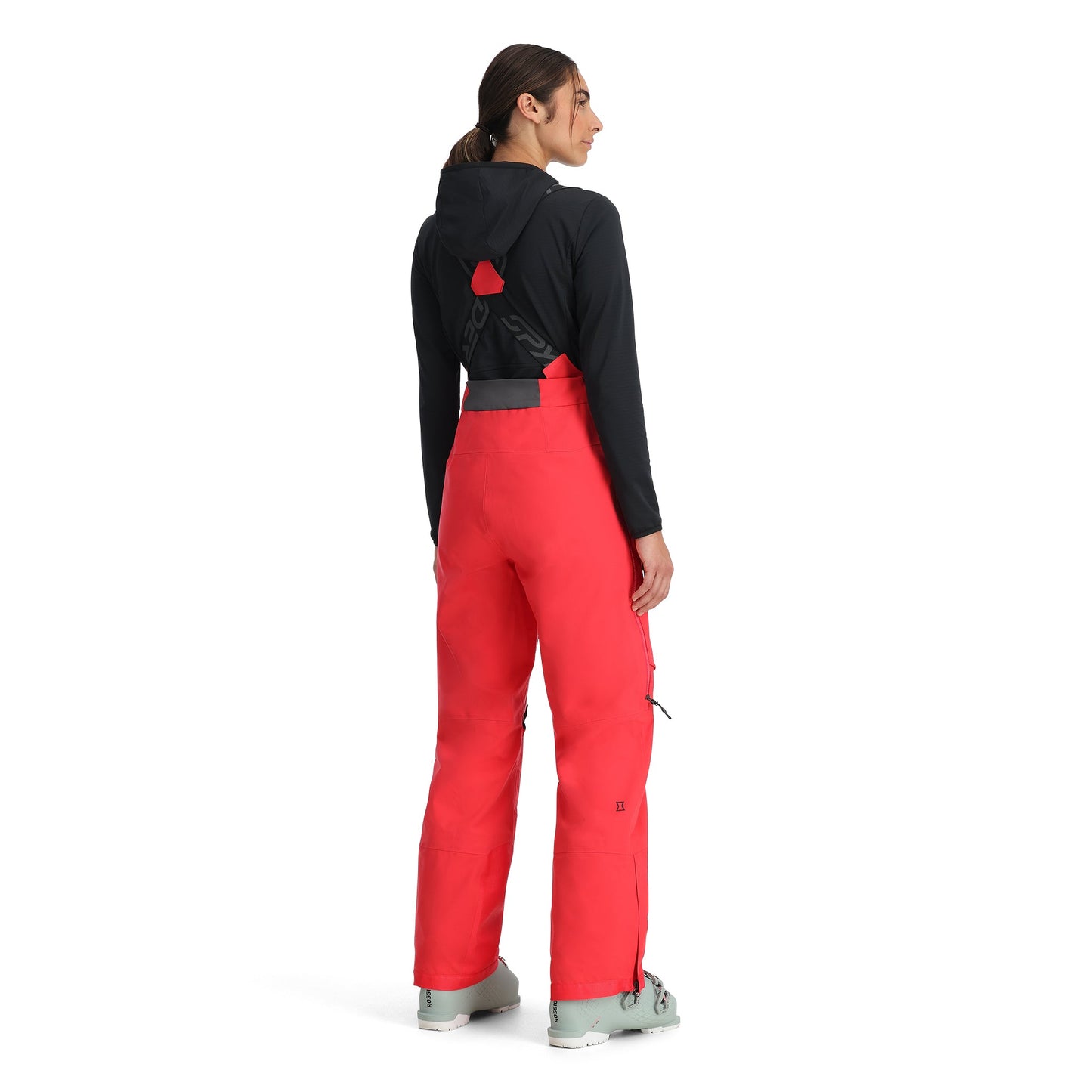 Damen-Solitaire-Latzhose – Prism Pink