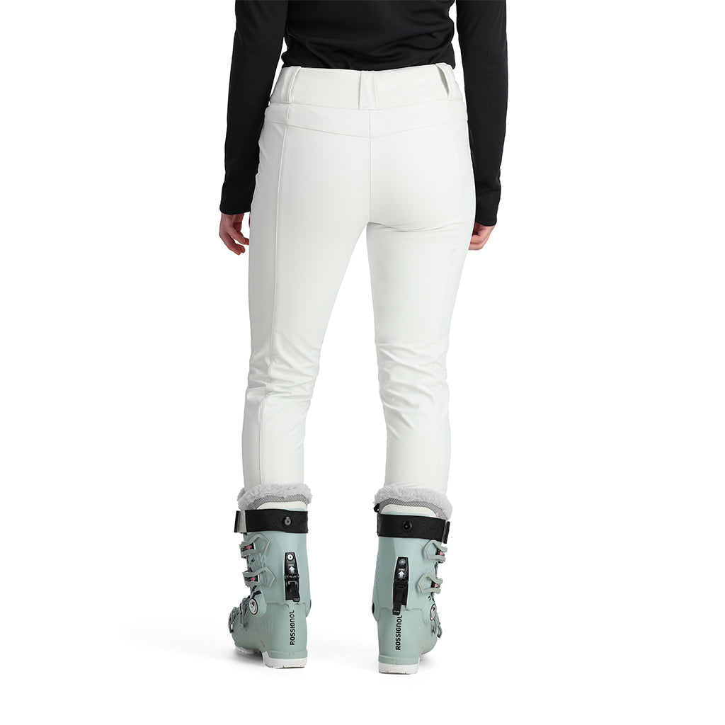 Damen Softshellhose mit aufgemaltem Muster - Weiß