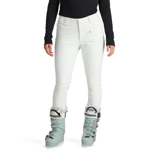 Damen Softshellhose mit aufgemaltem Muster - Weiß