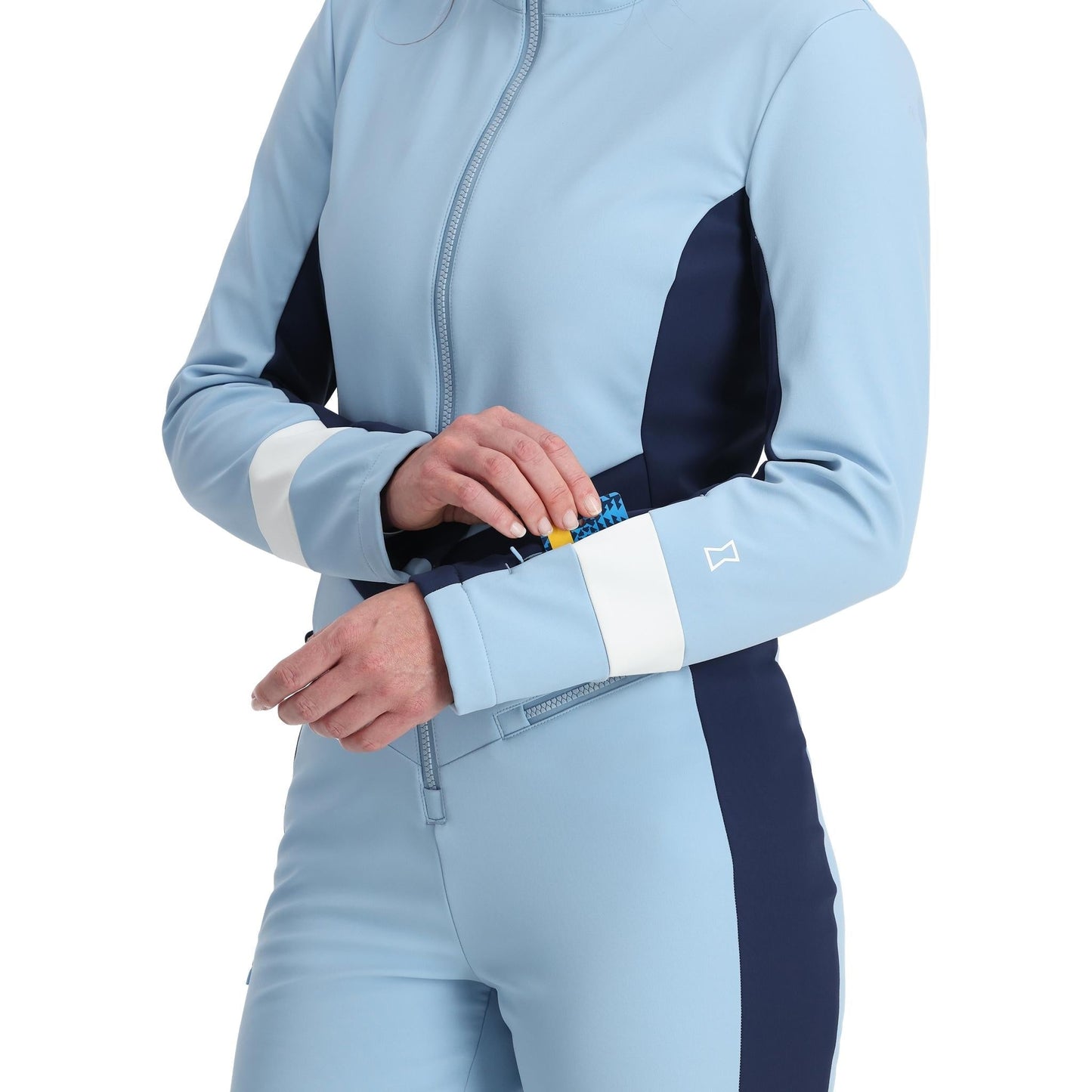 Combinaison softshell Origin pour femme - Bleu Drift