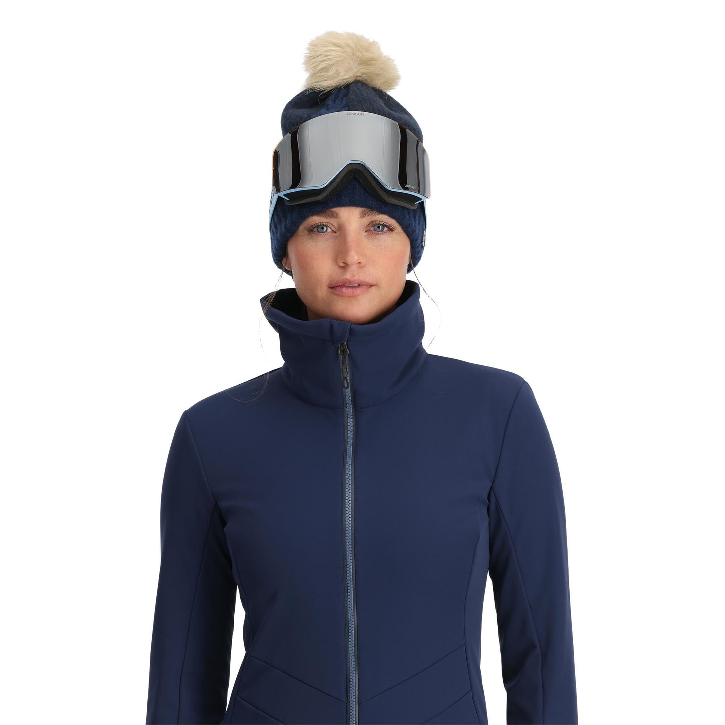 Combinaison softshell Origin pour femme - Bleu marine