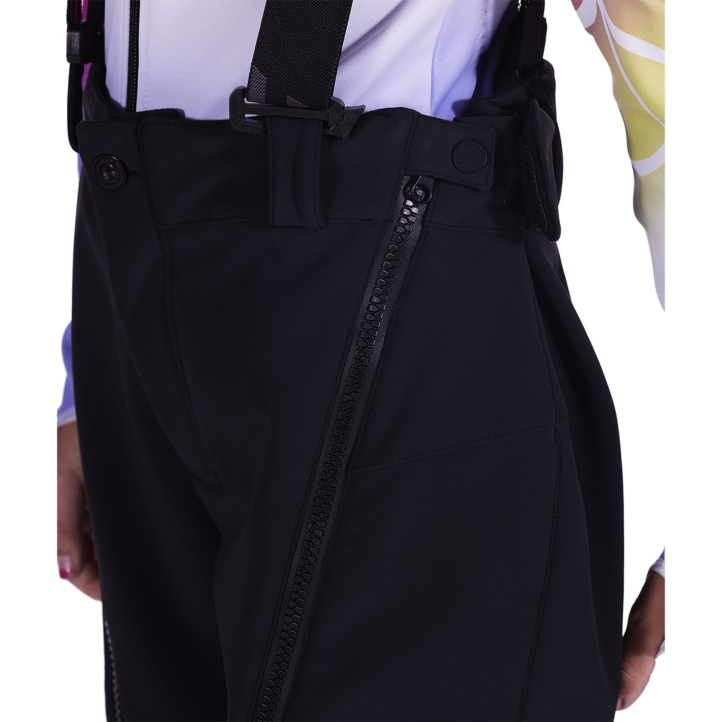 Softshell-Trainingsshorts für Kinder – Schwarz