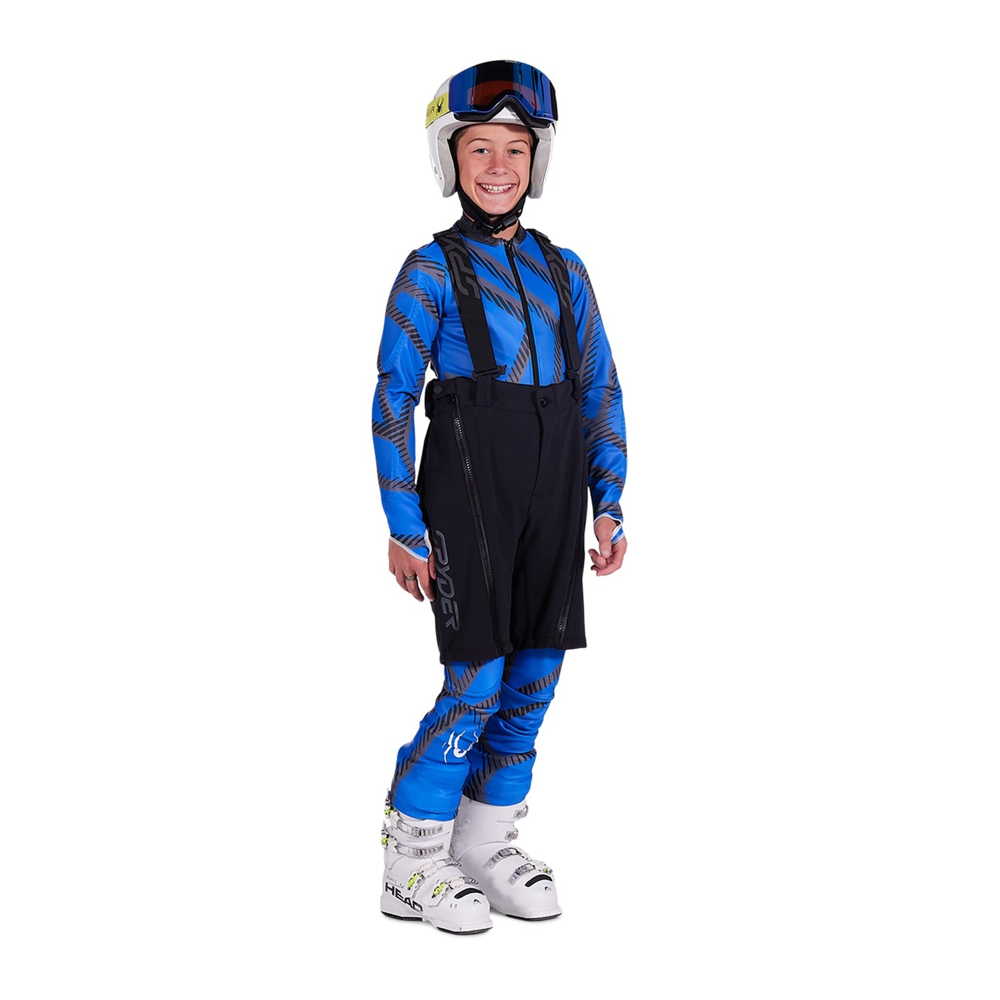 Softshell-Trainingsshorts für Kinder – Schwarz