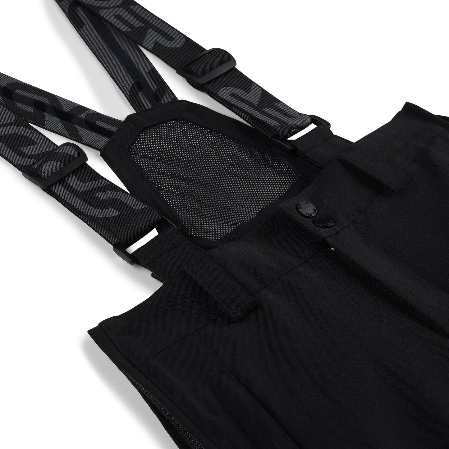 Jungen-Schutzhose mit seitlichem Reißverschluss – Schwarz